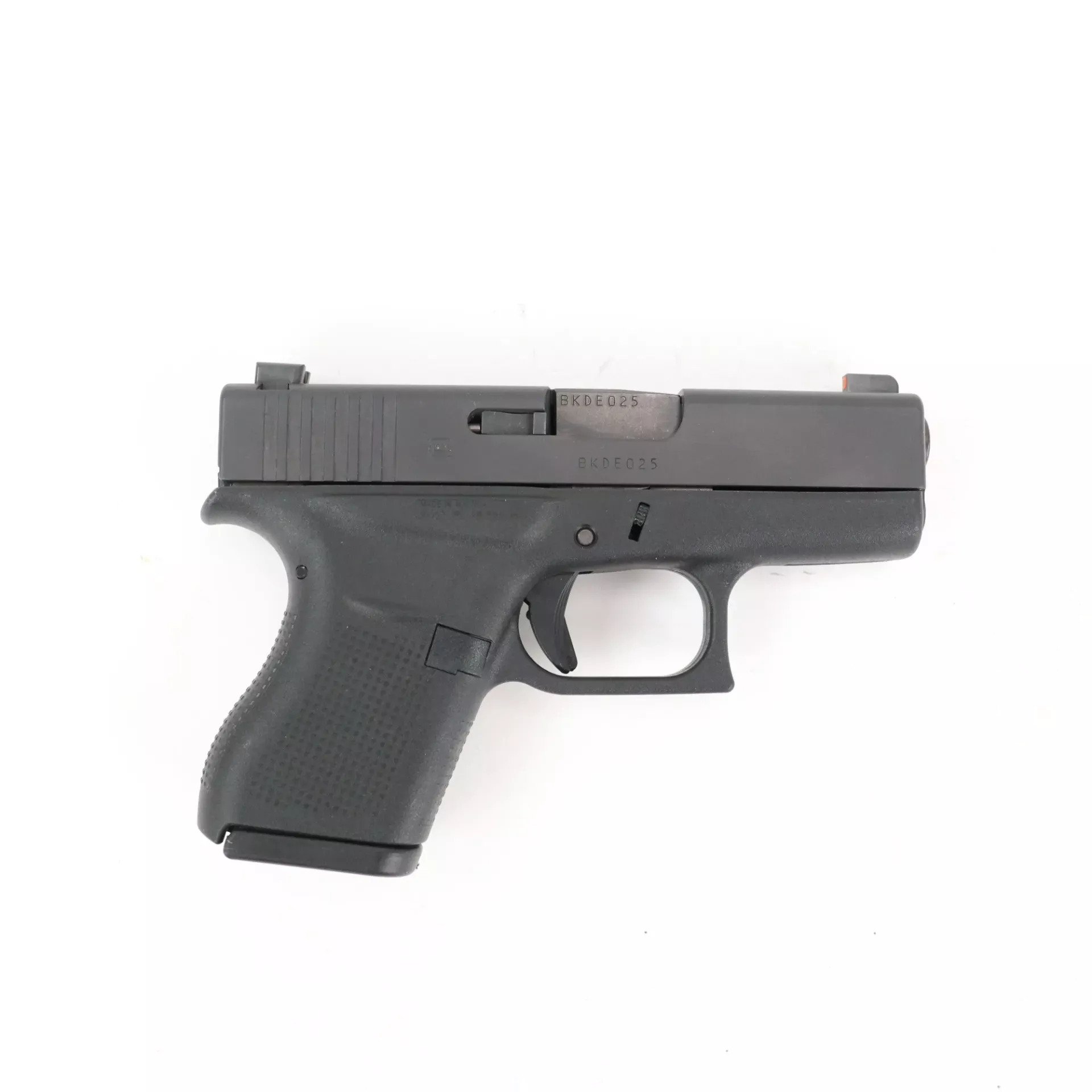 USED - Glock 43 9mm Semi Auto Pistol GTO380157