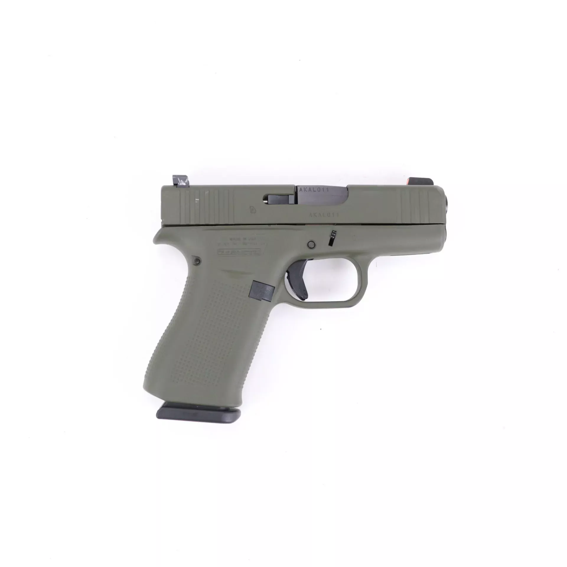 USED - Glock 43X 9mm Semi Auto Pistol GTO378759