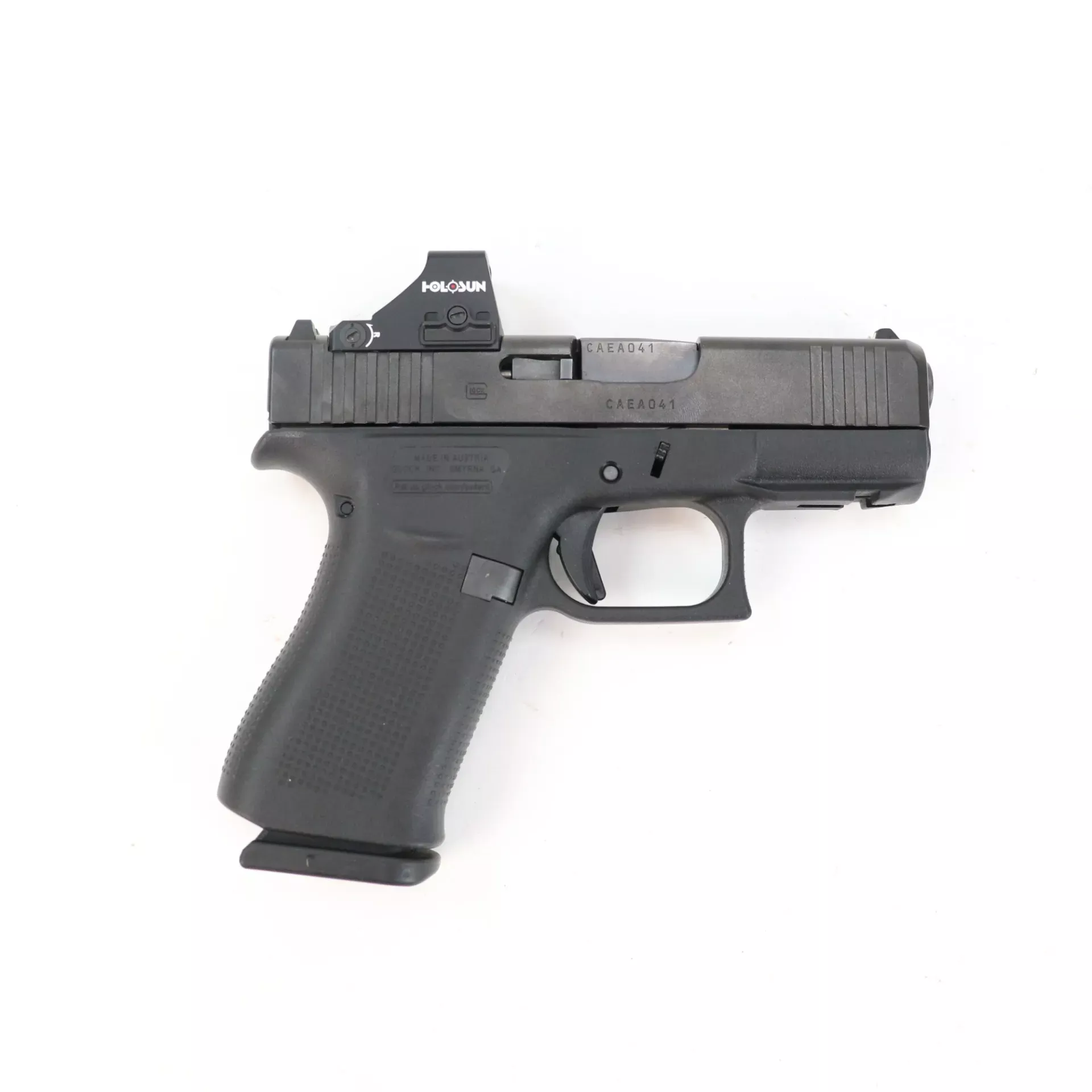 USED – Glock 43X 9mm Semi Auto Pistol GTO379871