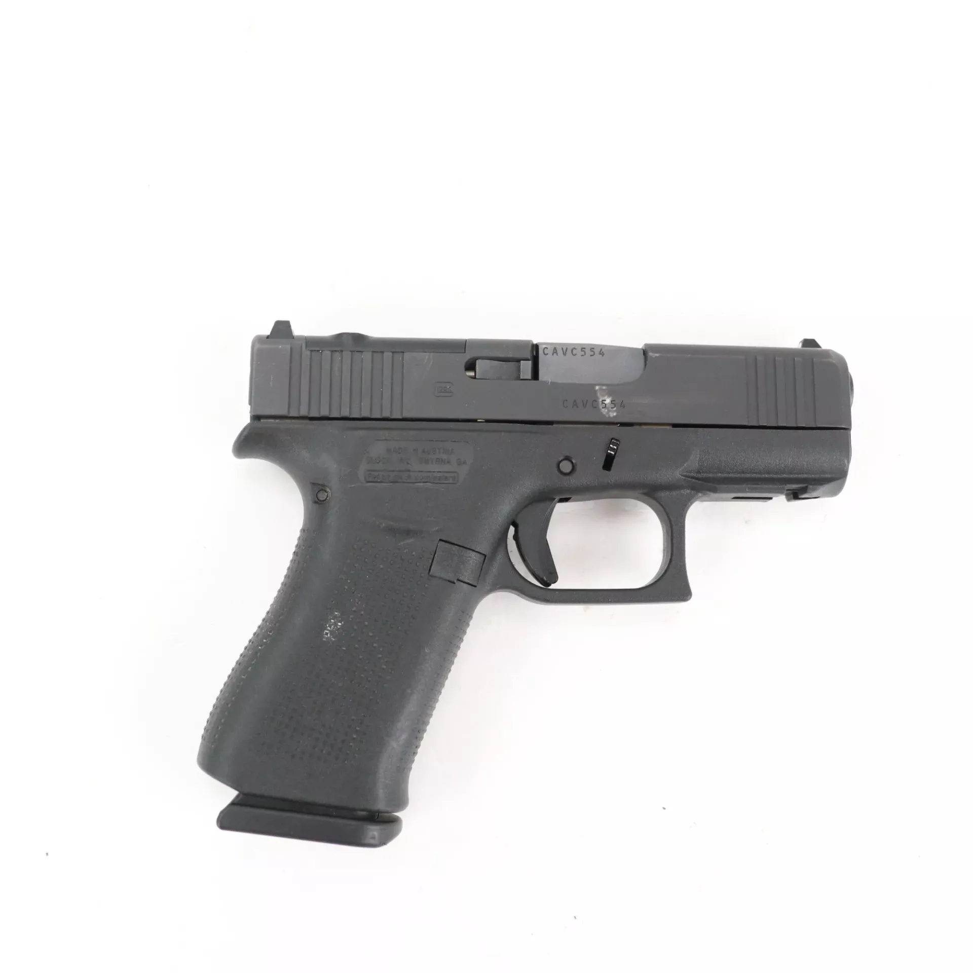 USED - Glock 43X 9mm Semi Auto Pistol GTO381596