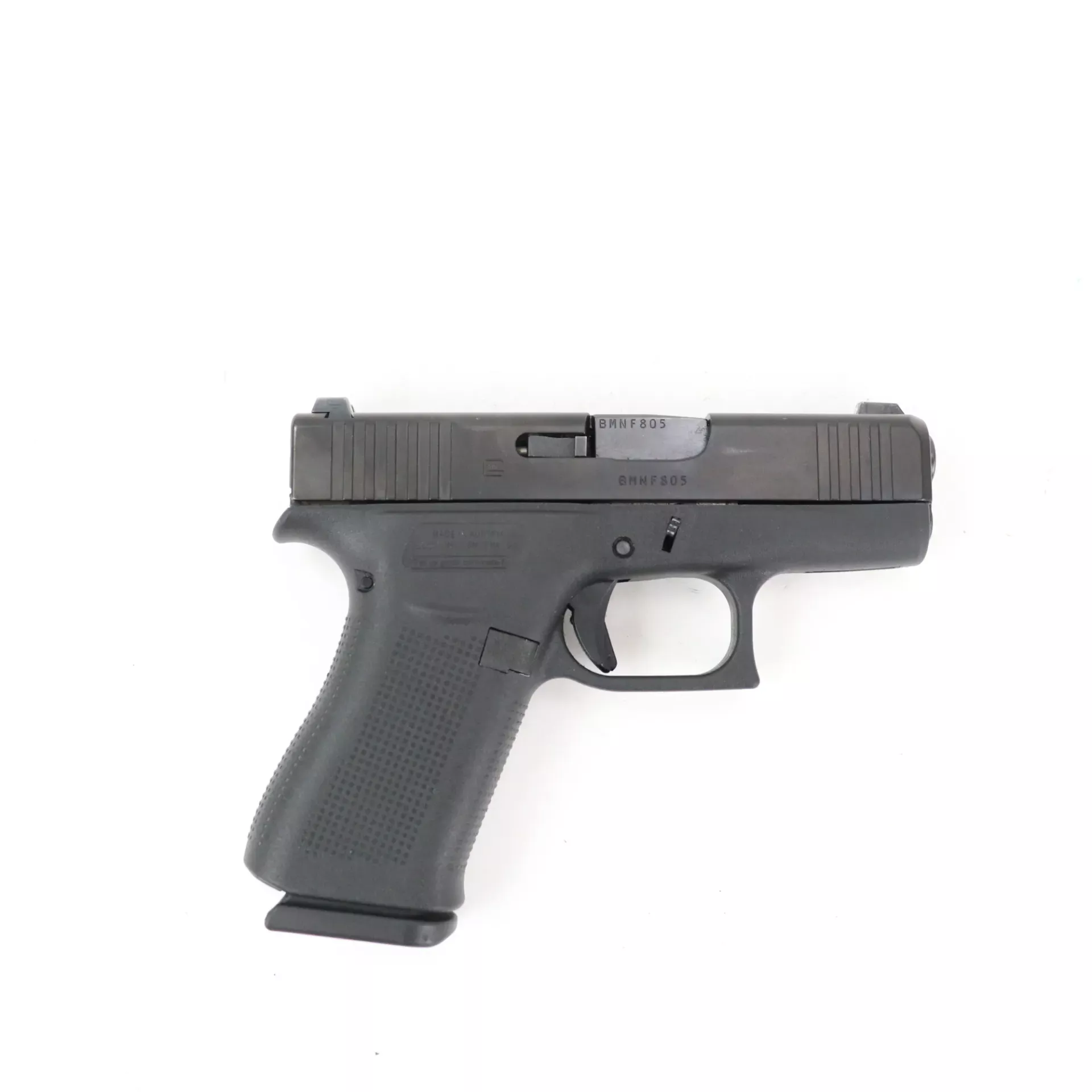 USED - Glock 43X 9mm Semi Auto Pistol GTO382228