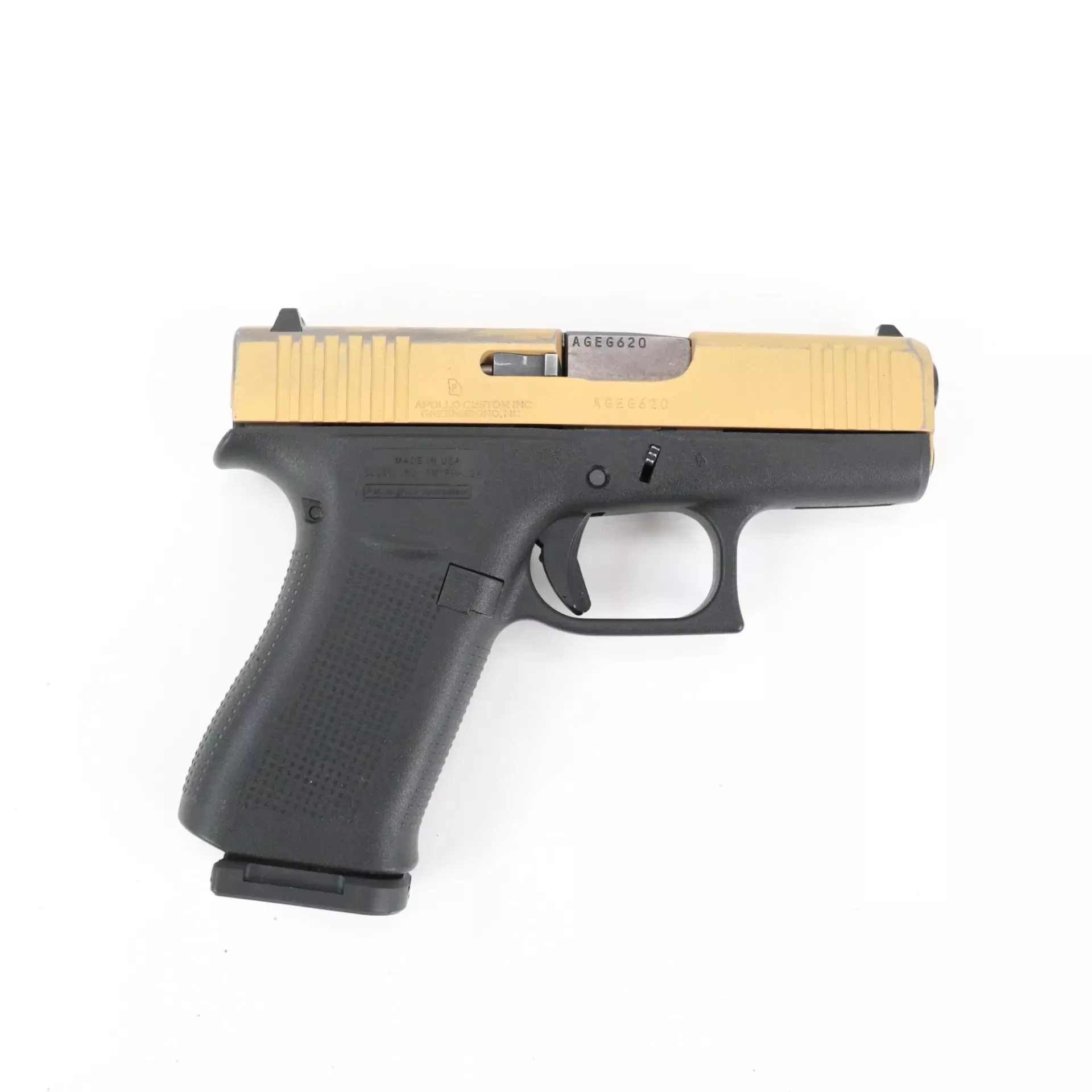 USED – Glock 43X 9mm Semi Auto Pistol GTO506006