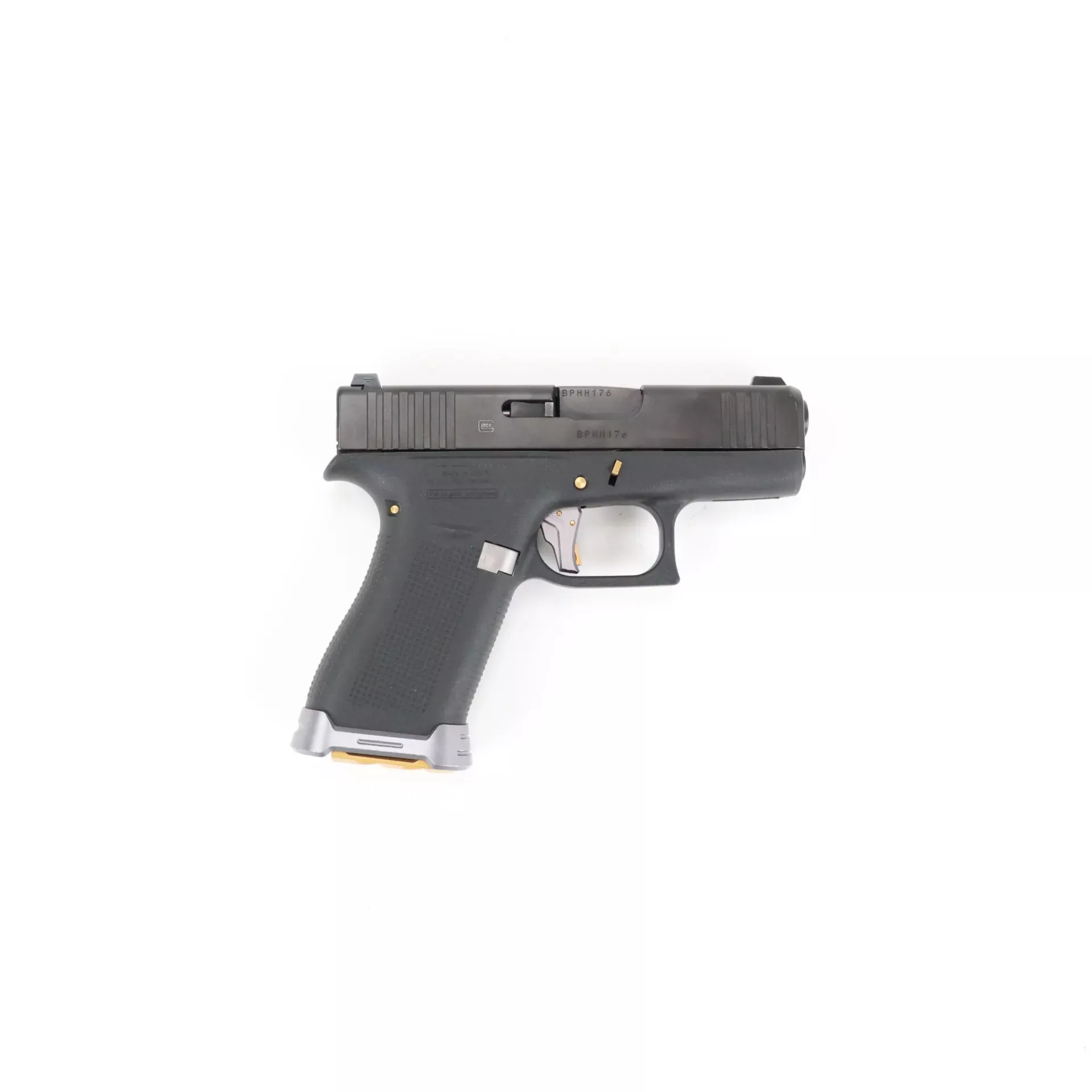 USED – Glock 43X 9X19 Semi Auto Pistol GTO378191