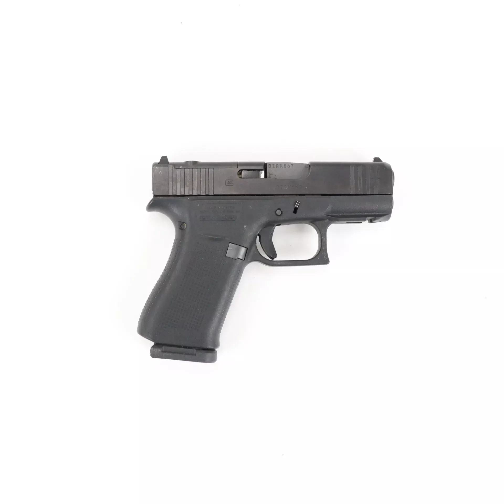 USED – Glock 43X (MOS) 9mm Semi Auto Pistol GTO378542