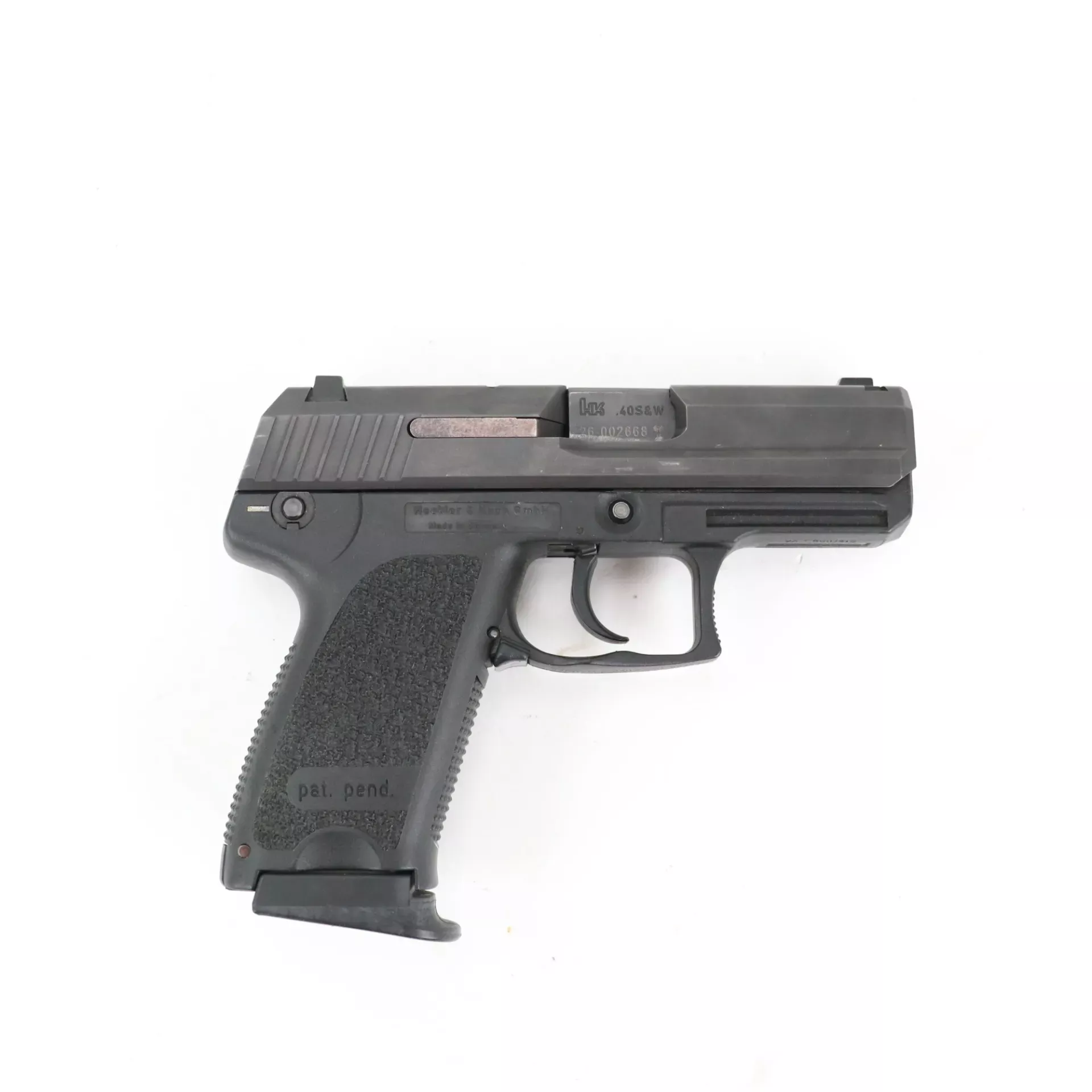 USED – H&K USP Compact 40S&W Semi Auto Pistol GTO381598