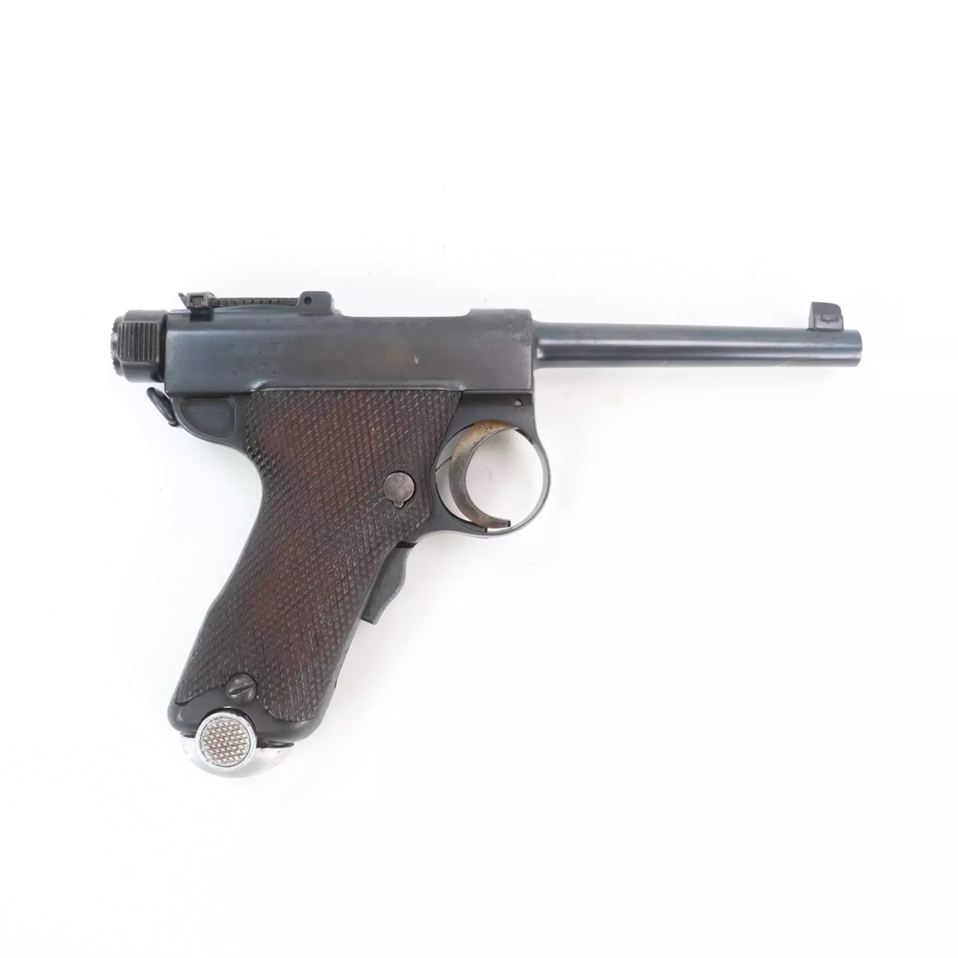 USED - Japan Papa Nambu 8mm NAMBU Semi Auto Pistol GTO506541