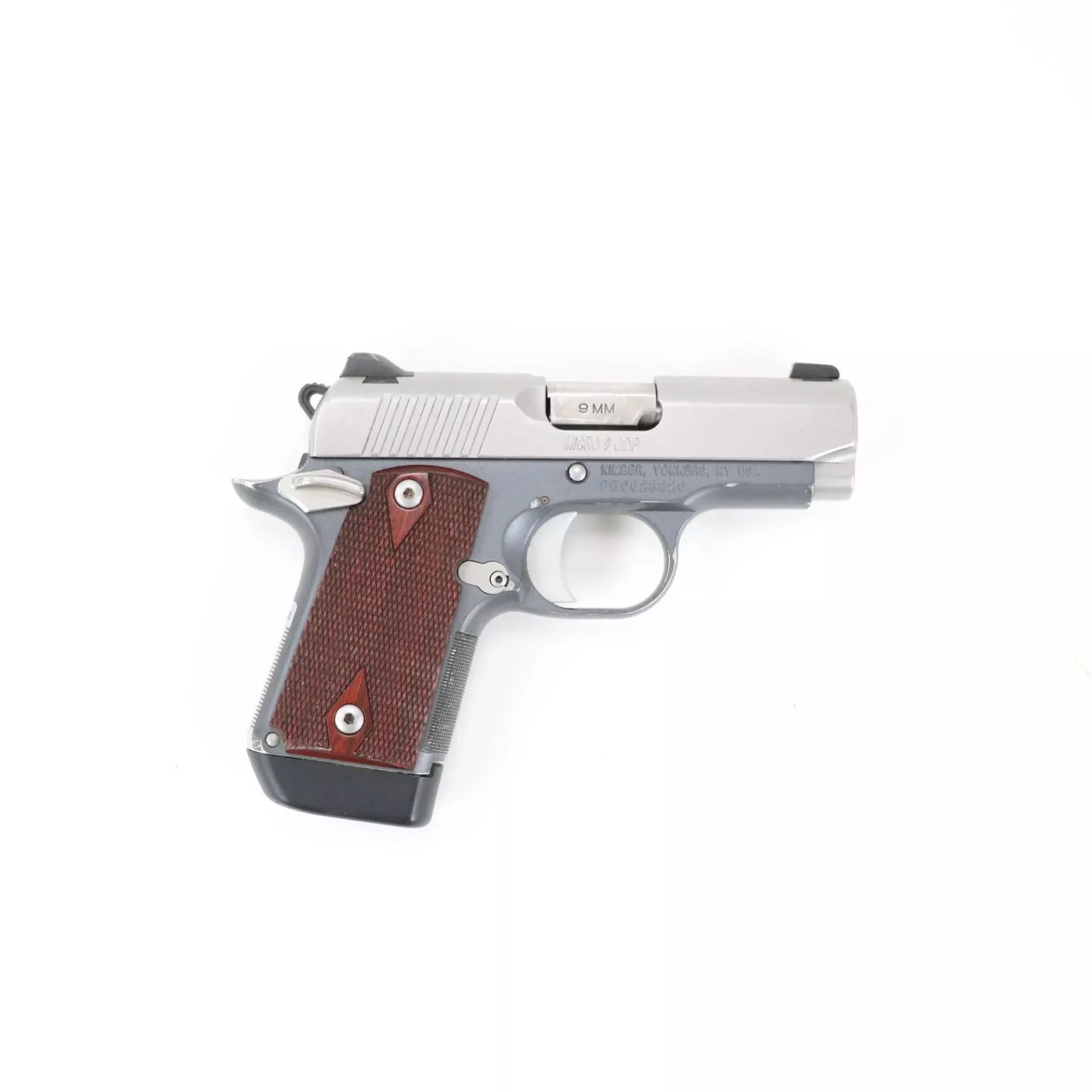 USED - Kimber Micro 9 CDP 9mm Semi Auto Pistol GTO378076