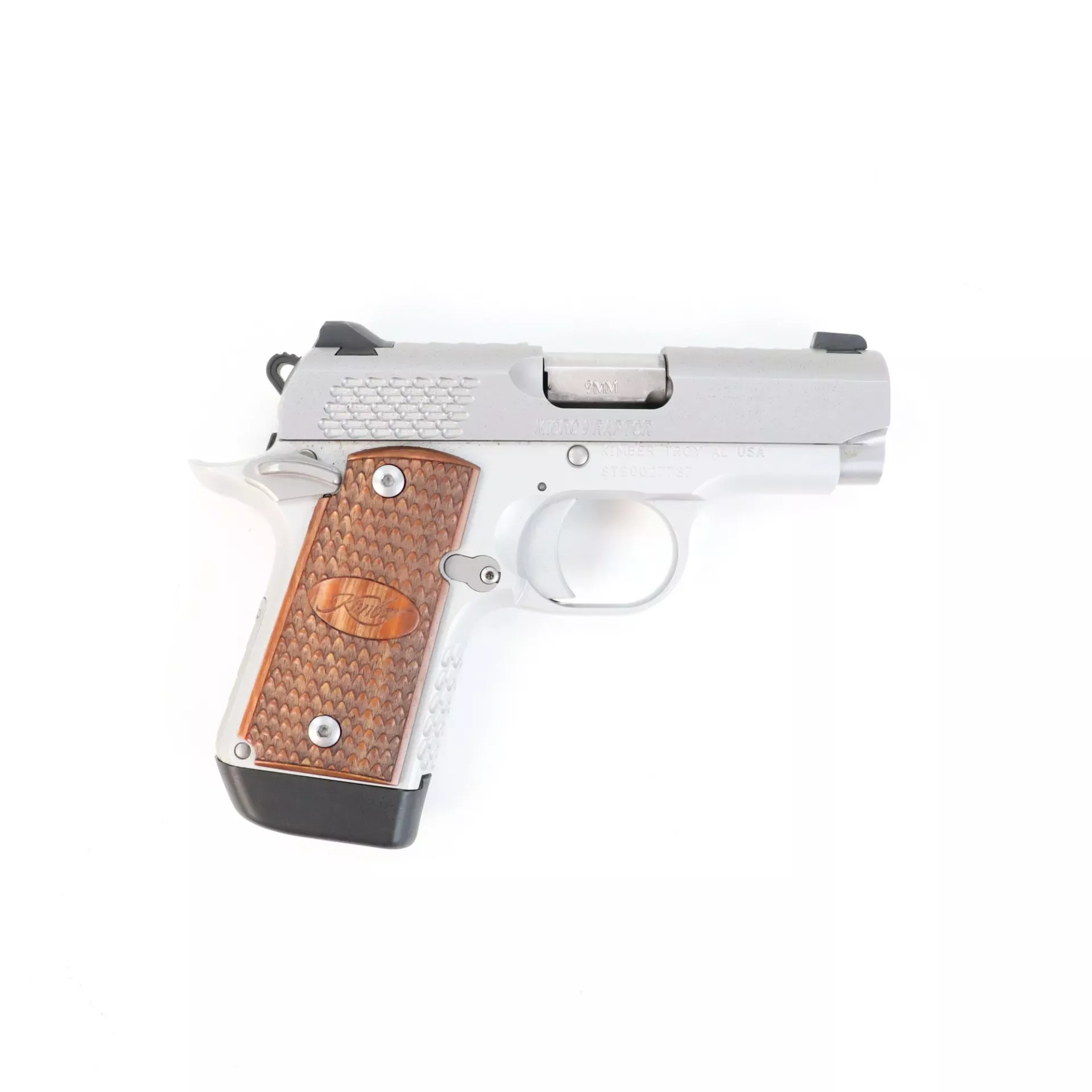 USED - Kimber Micro 9 Raptor 9mm Semi Auto Pistol GTO379725