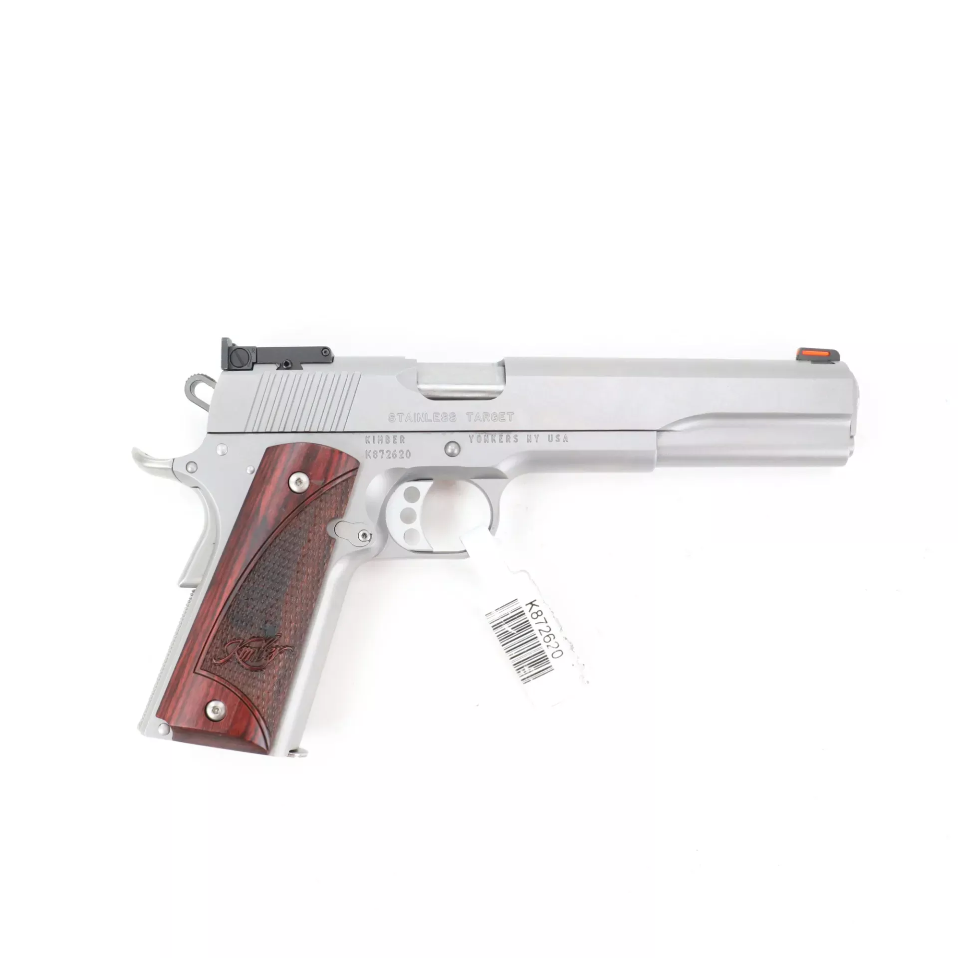 USED - Kimber Stainless Target Long Slide 45ACP Semi Auto Pistol GTO507043