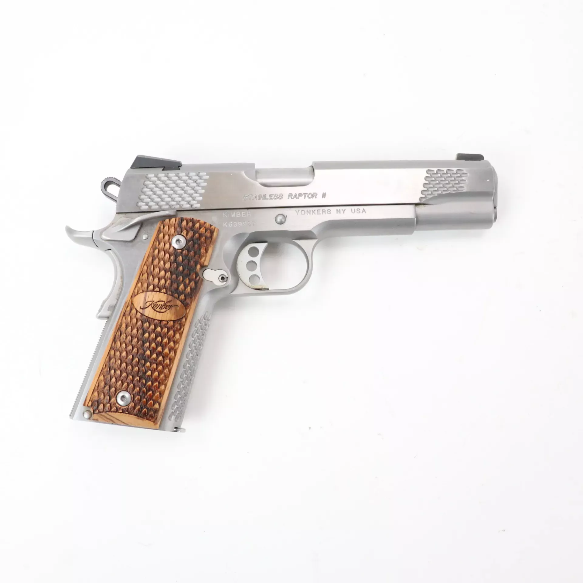 USED - Kimber STS RAPTOR II 1911 Semi Auto Pistol GTO376074