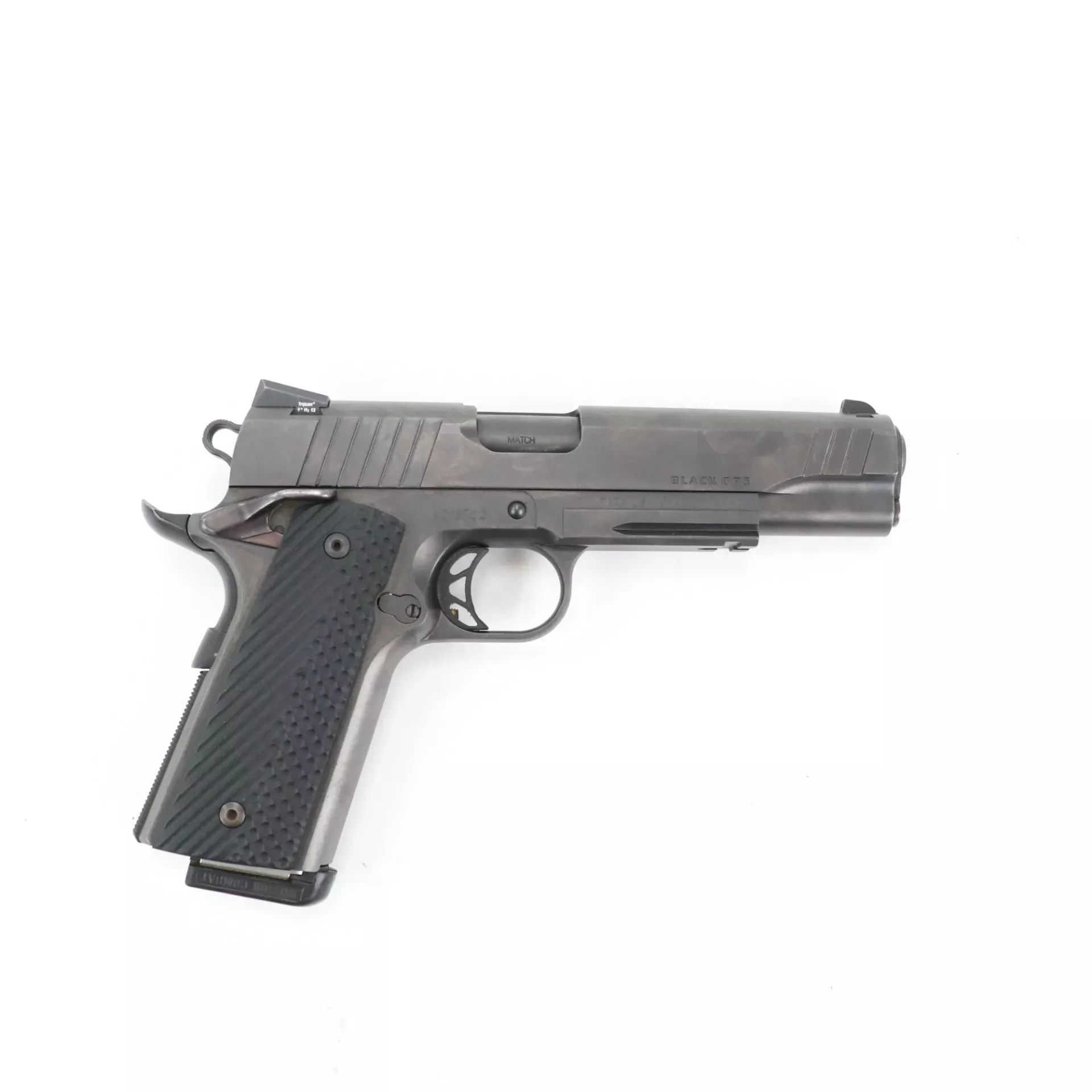 USED - Para Ordnance 1911 Black Ops 45ACP Semi Auto Pistol GTO382112