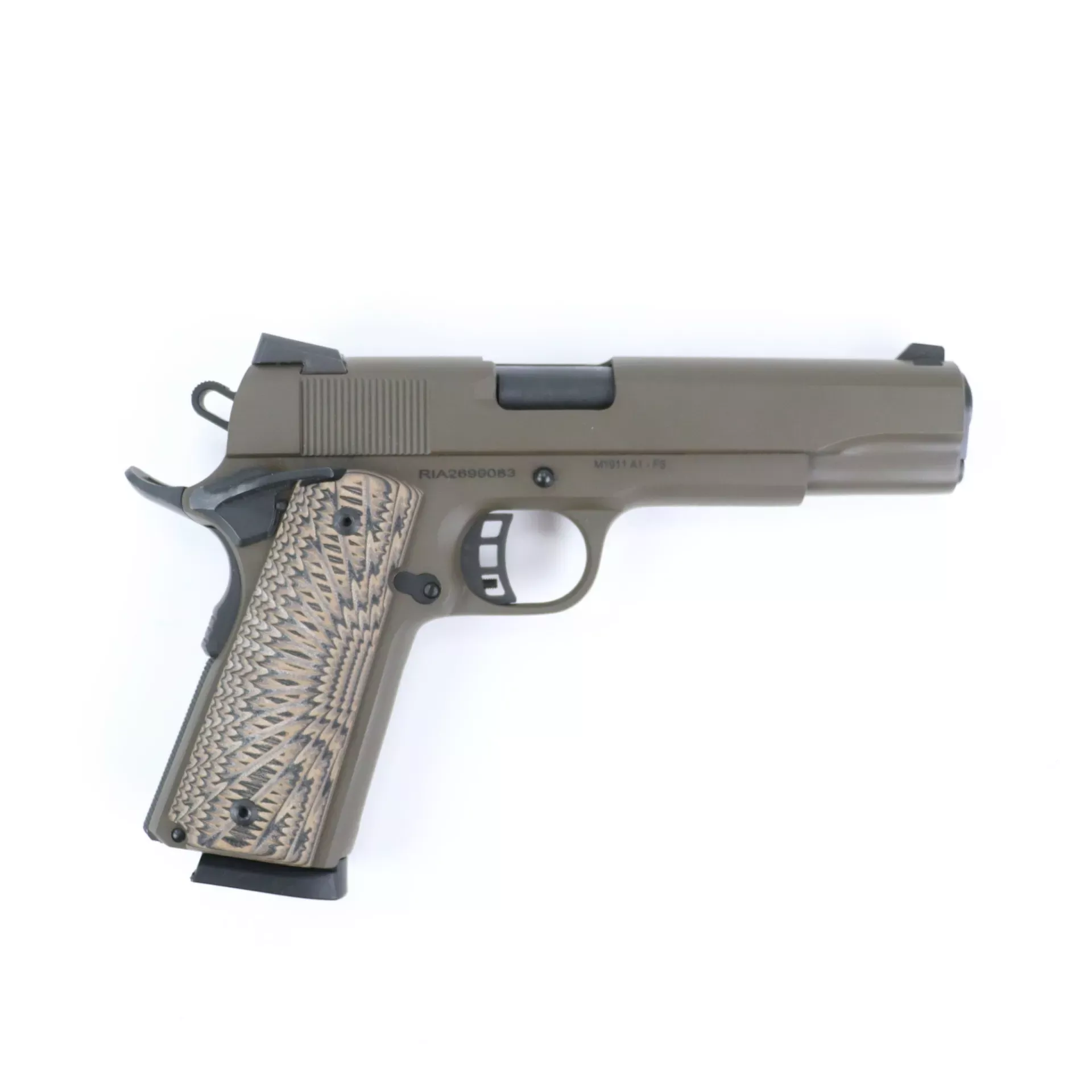 USED - Rock Island Armory M1911A1 45ACP Semi Auto Pistol GTO380444