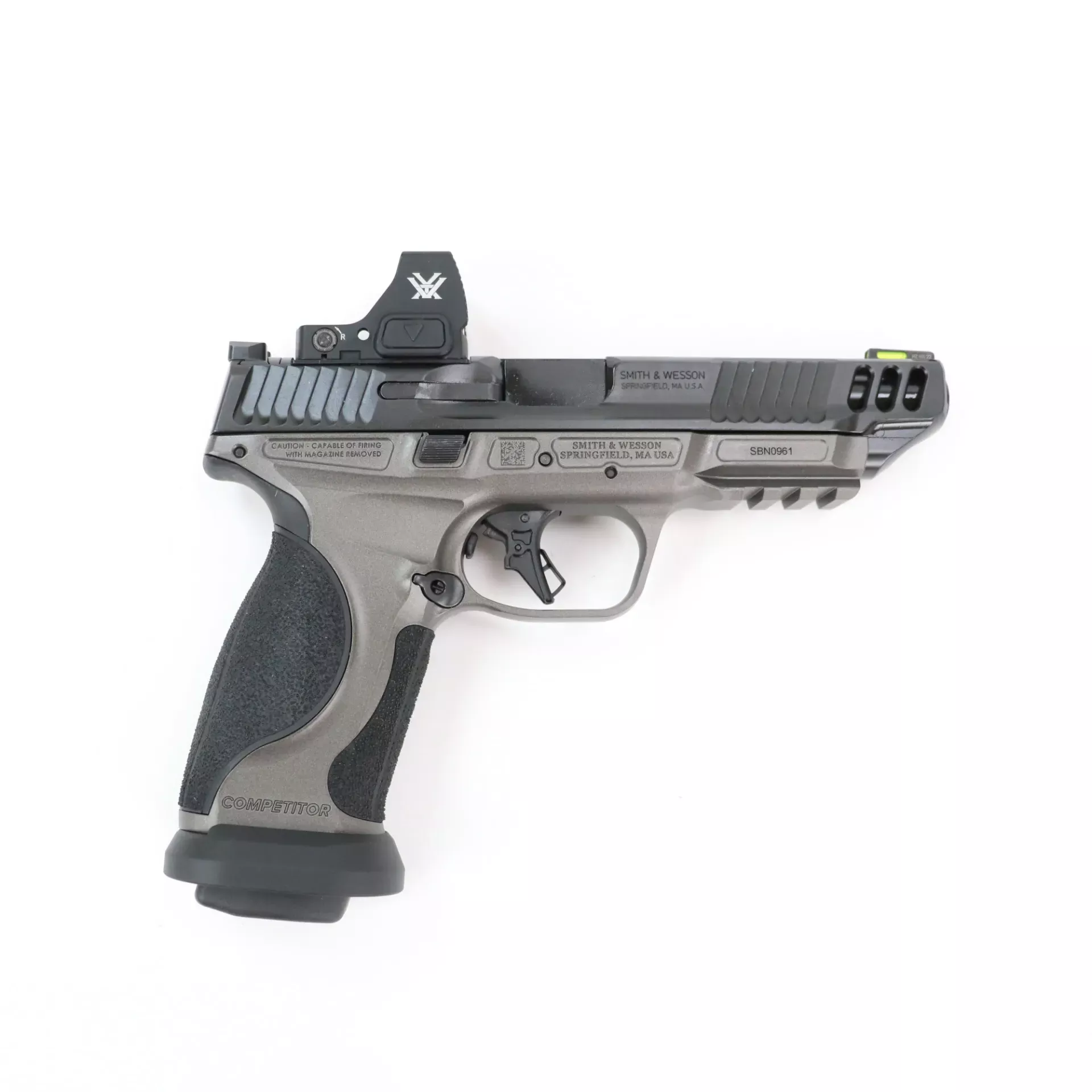 USED - S&W M&P9 2.0 COMPETITOR 9mm Semi Auto Pistol GTO381009