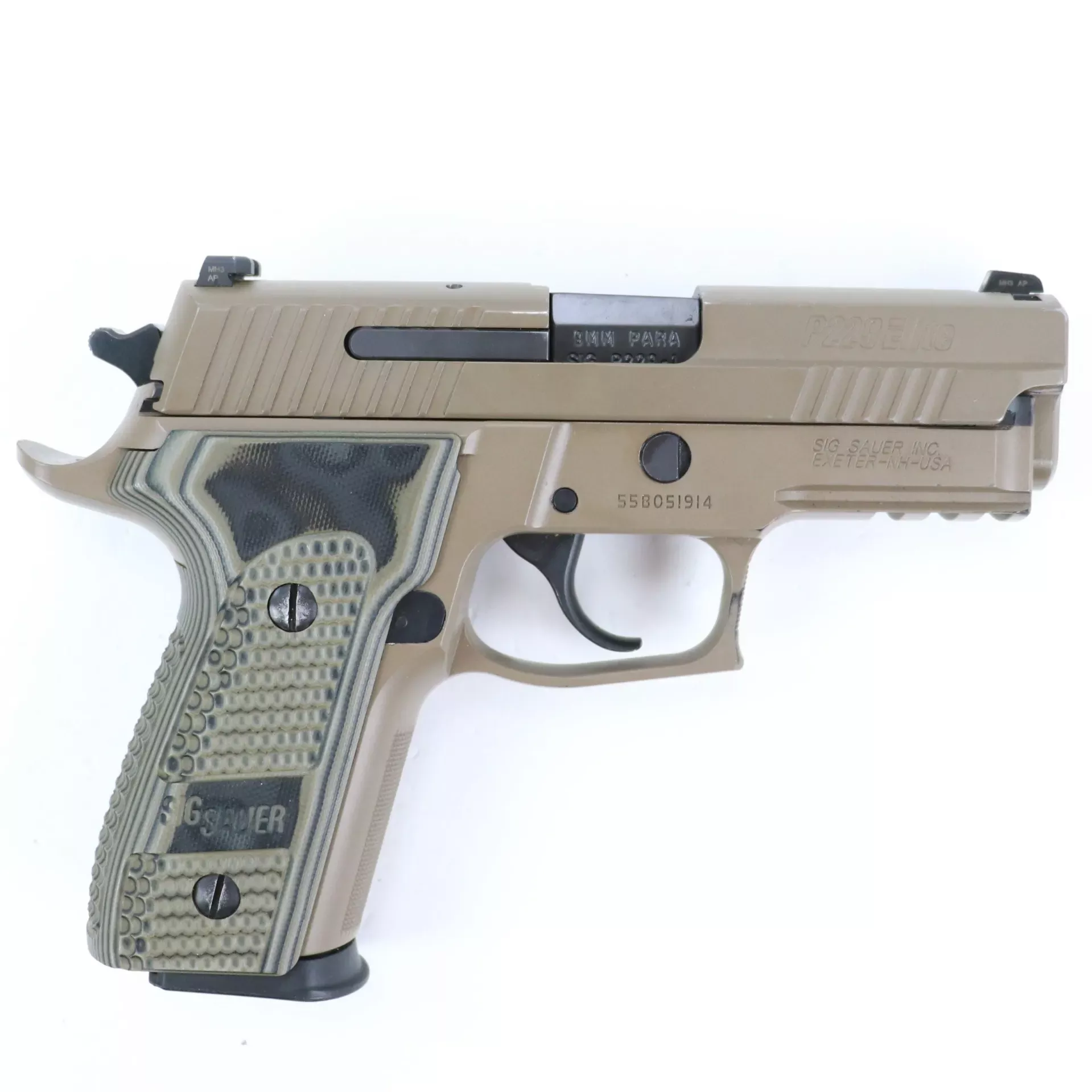 USED - Sig Sauer P229 Elite 9MM Semi Auto Pistol GTO382512