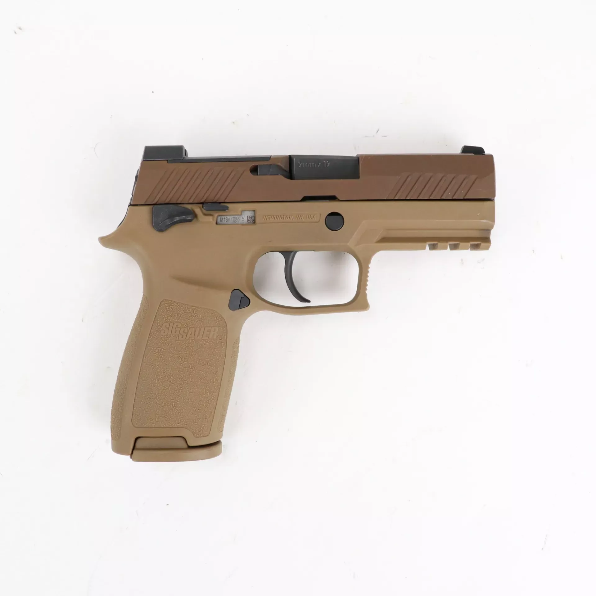USED - Sig Sauer P320 M18 Semi Auto Handgun GTO375392