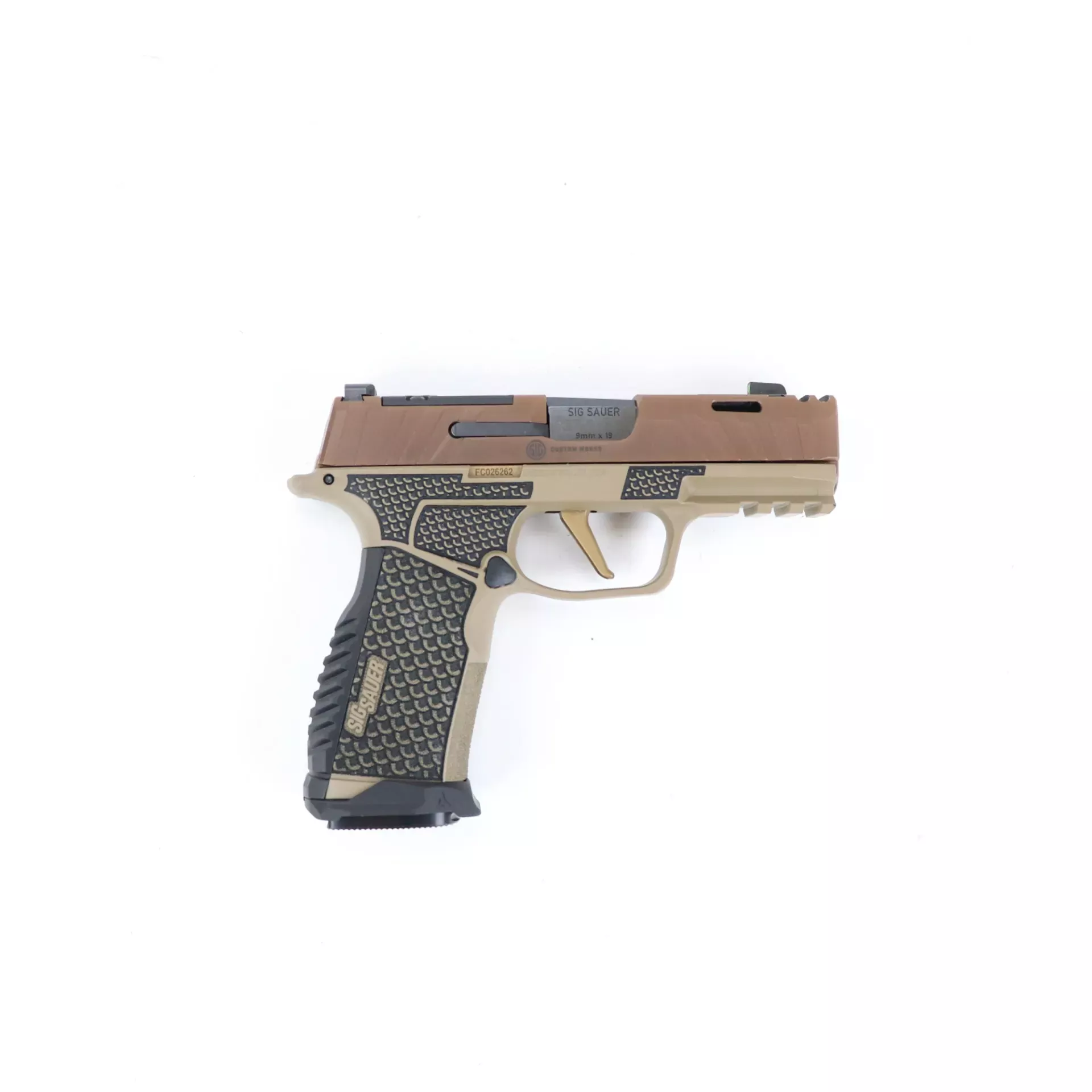 USED - Sig Sauer P365 Custom 9mm Semi Auto Pistol GTO378756