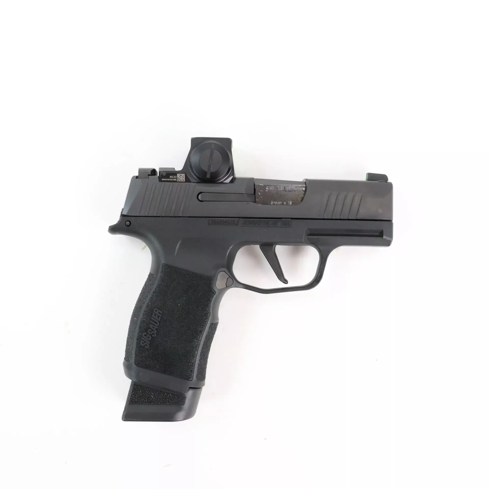 USED - Sig Sauer P365X 9mm Semi Auto Pistol GTO380927