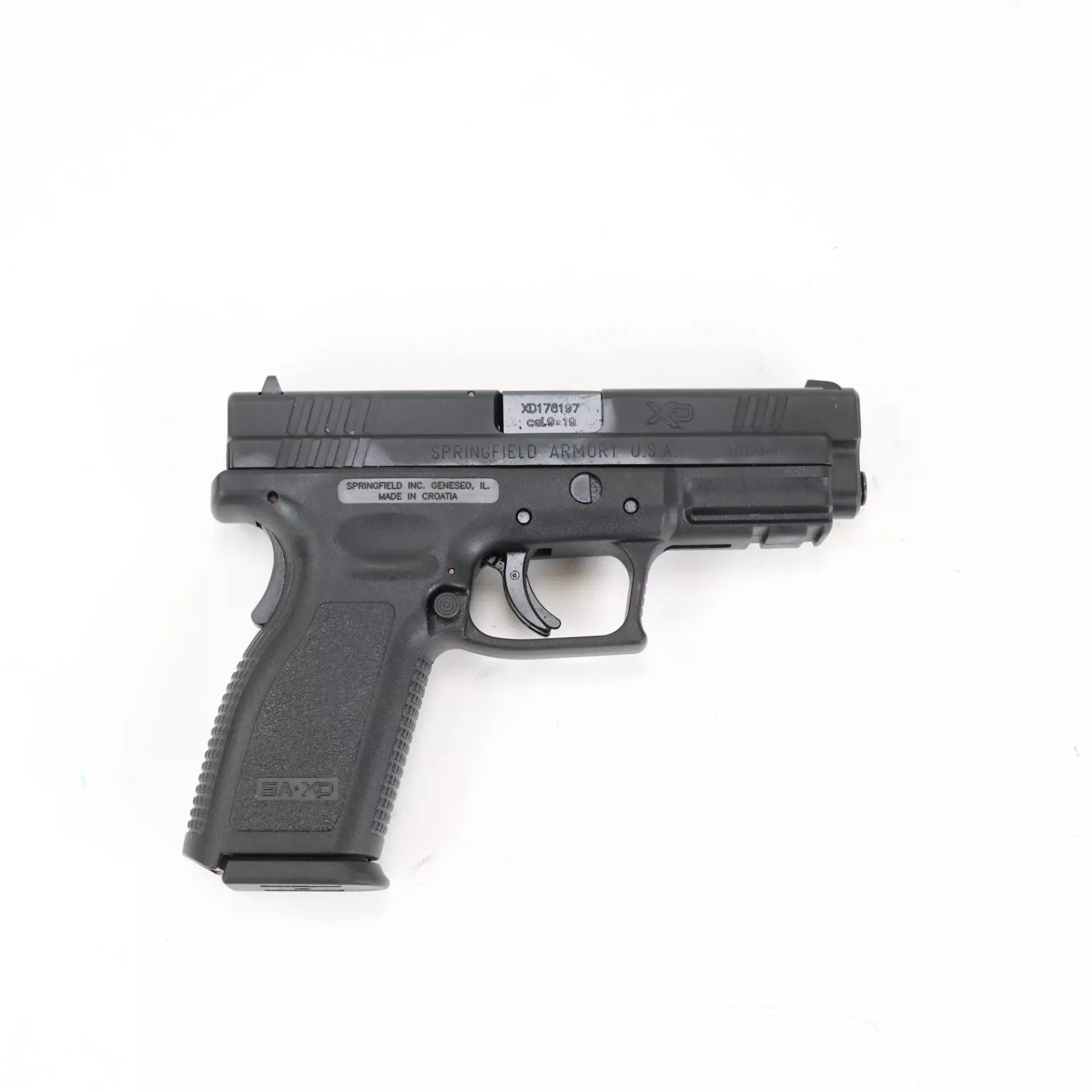 USED - Springfield XD-9 9mm Semi Auto Pistol GTO377887
