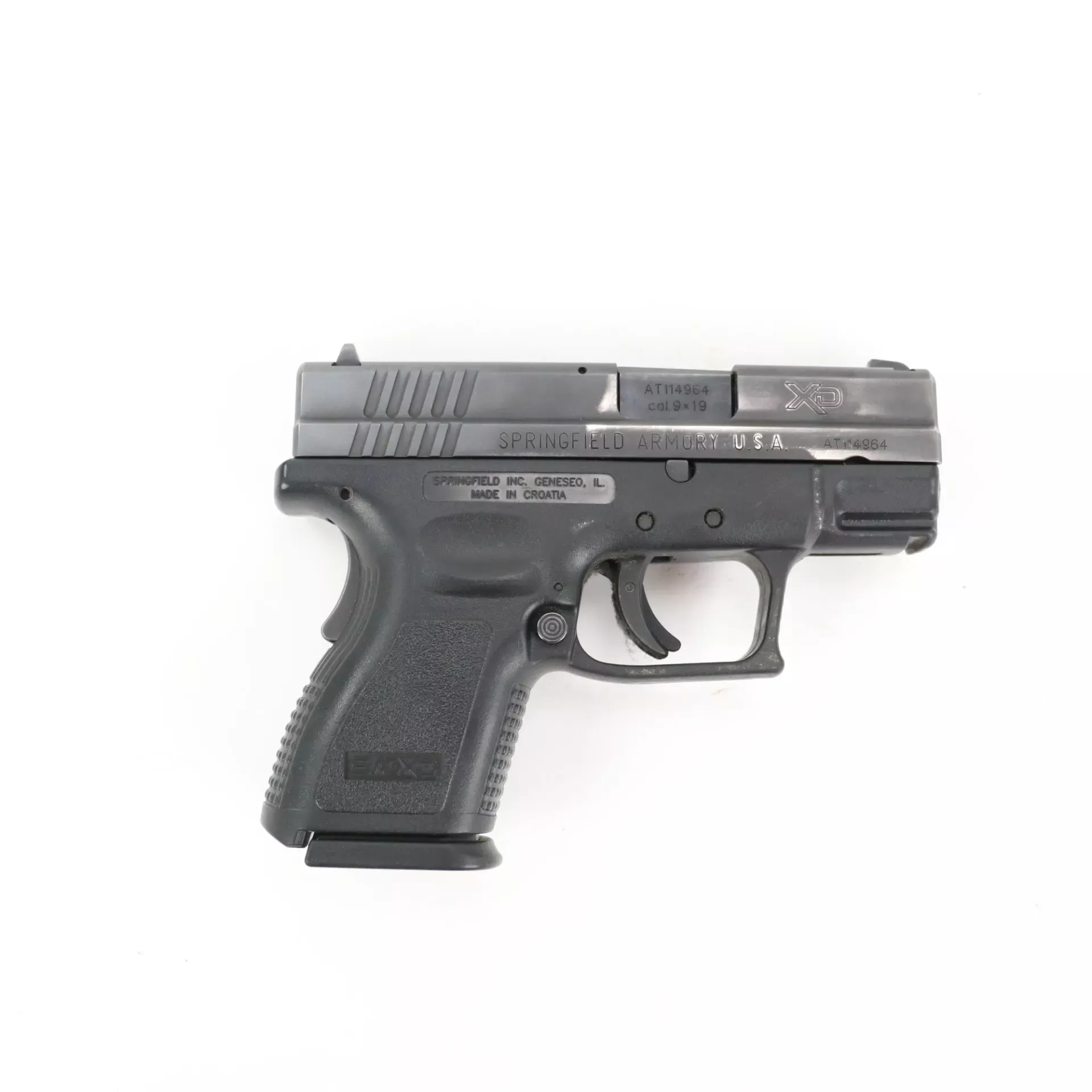 USED - Springfield XD-9 9mm Semi Auto Pistol GTO381393