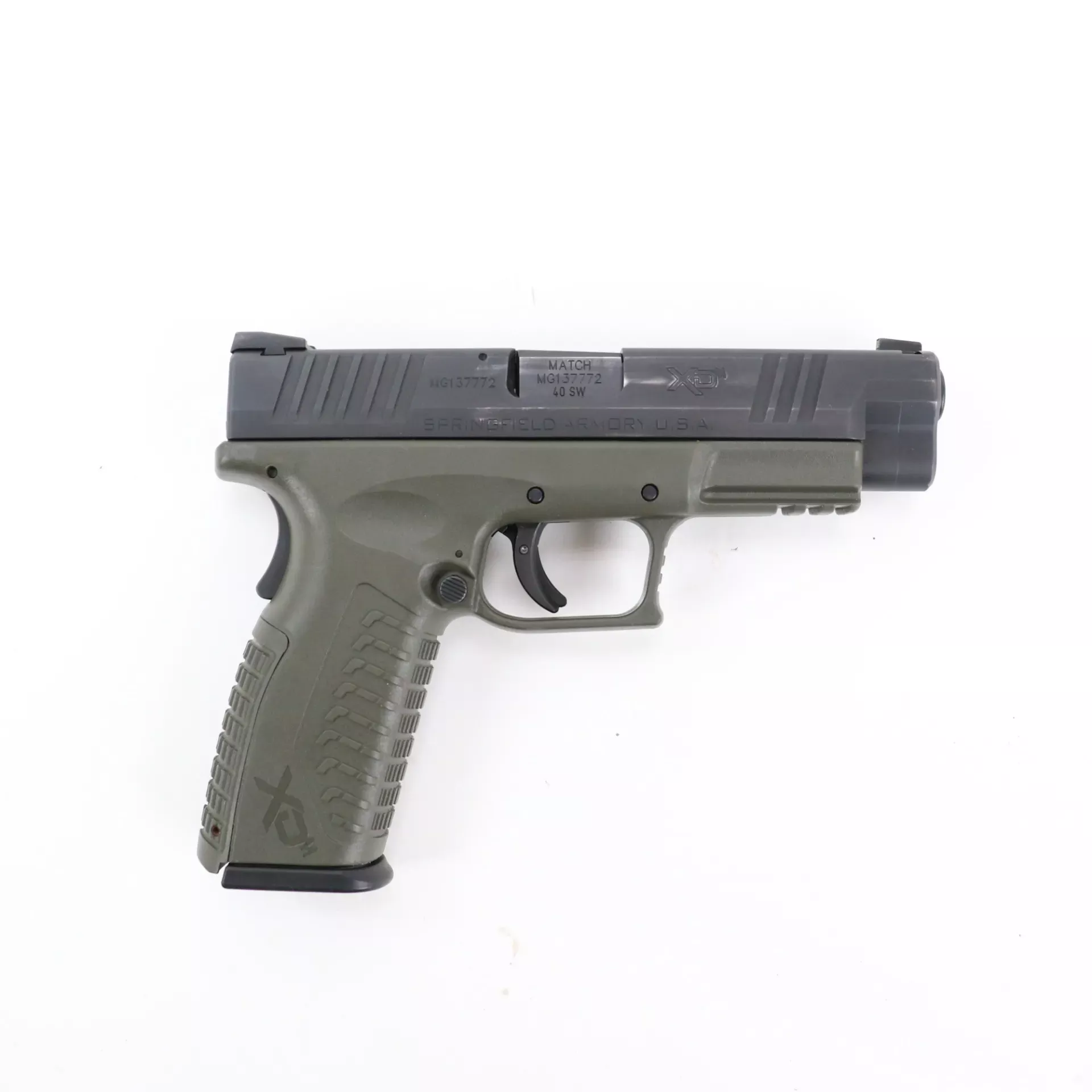 USED – Springfield XDM-40 40S&W Semi Auto Pistol GTO382056