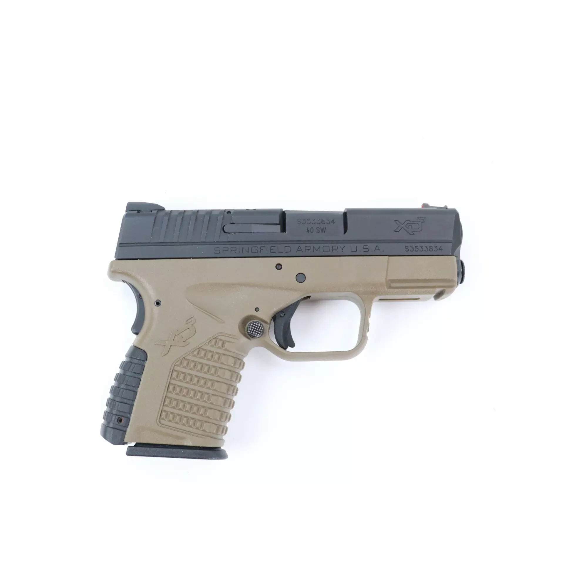 USED- Springfield XDS-40 40S&W Semi Auto Pistol GTO381652