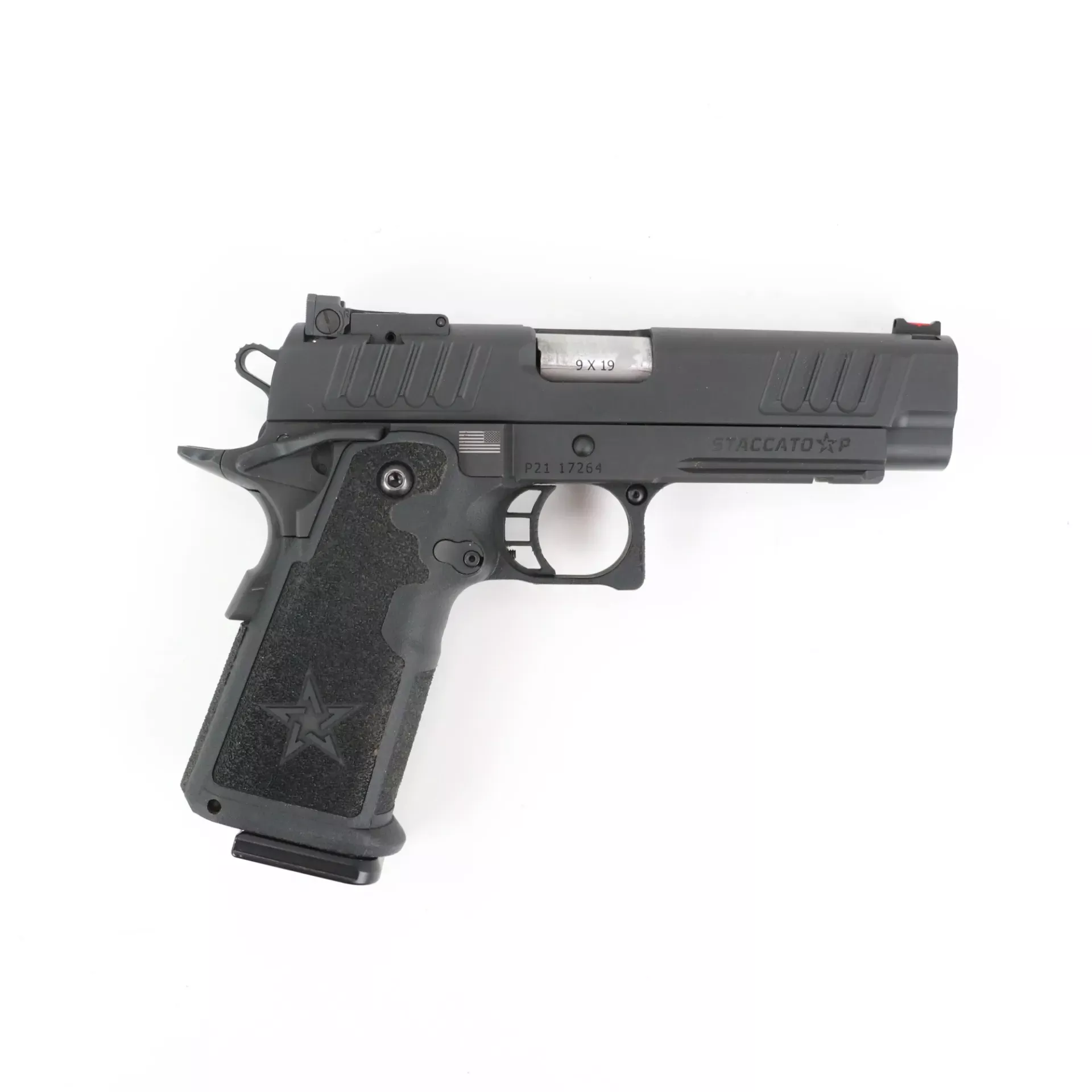 USED – Staccato 2011 P 9mm Semi Auto Pistol GTO380460