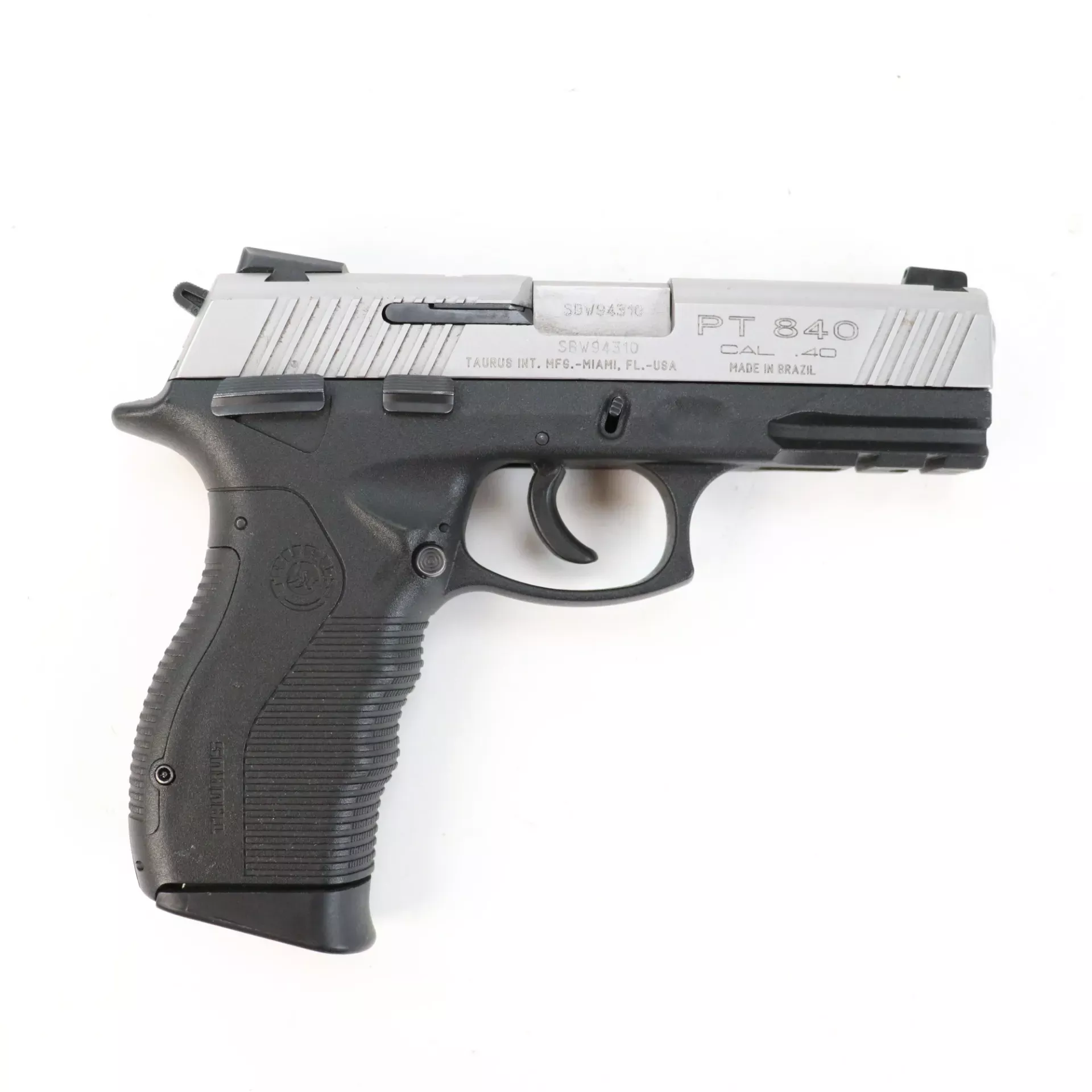 USED - Taurus PT840 40SW Semi Auto Pistol GTO379990