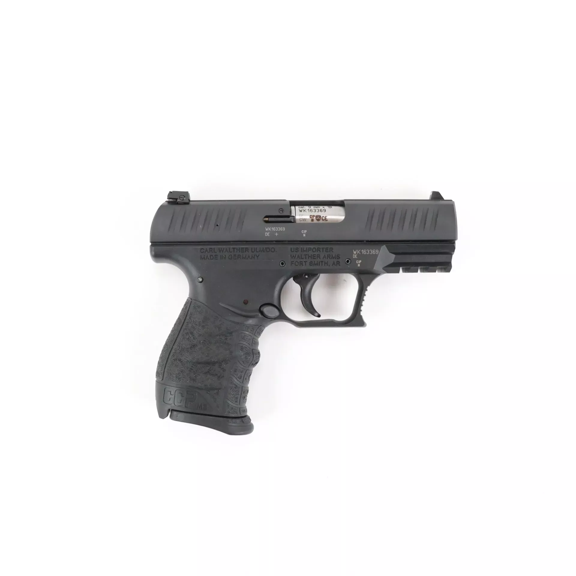 USED – Walther CCP 9mm Semi Auto Pistol GTO378781