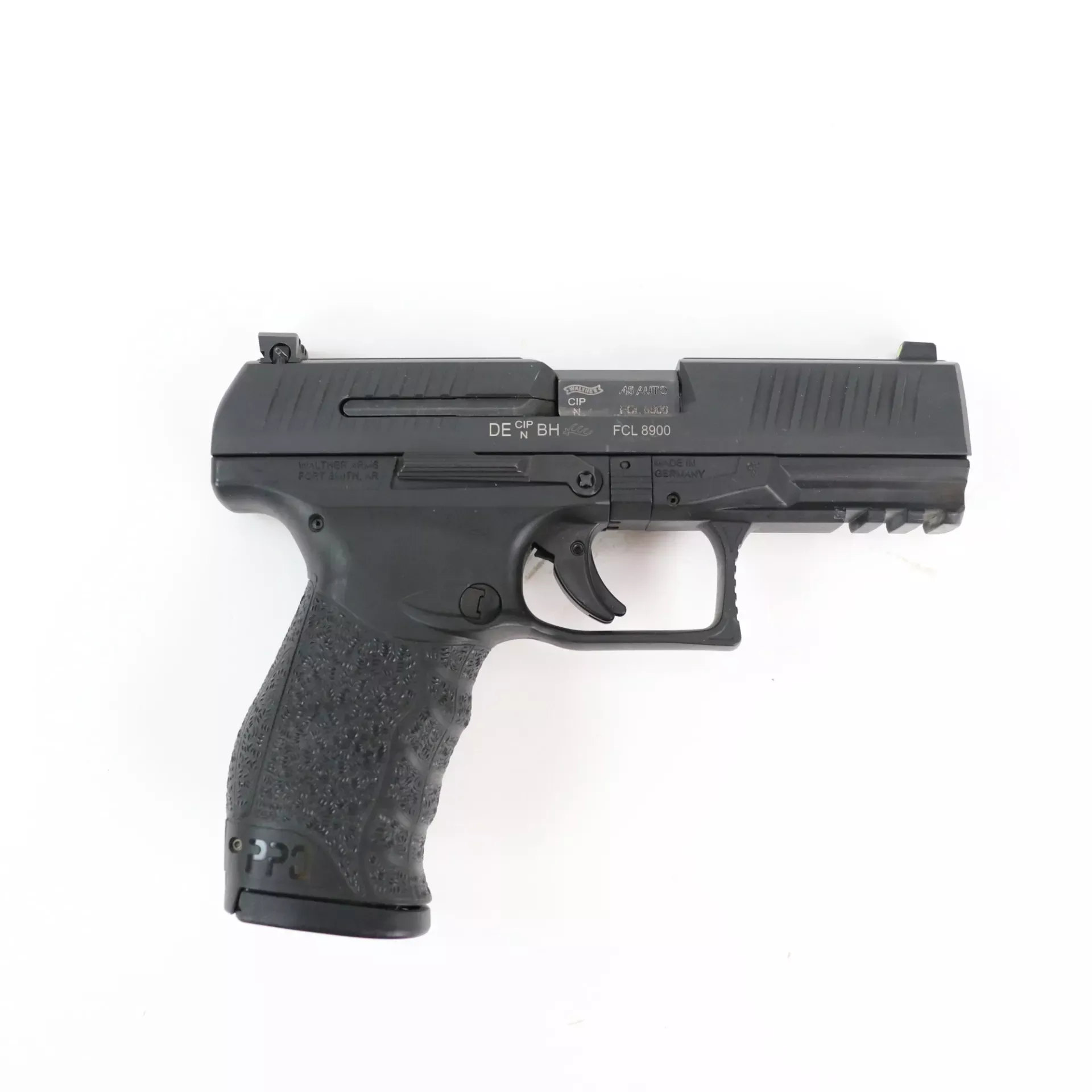 USED – Walther PPQ 45ACP Semi Auto Pistol GTO380917