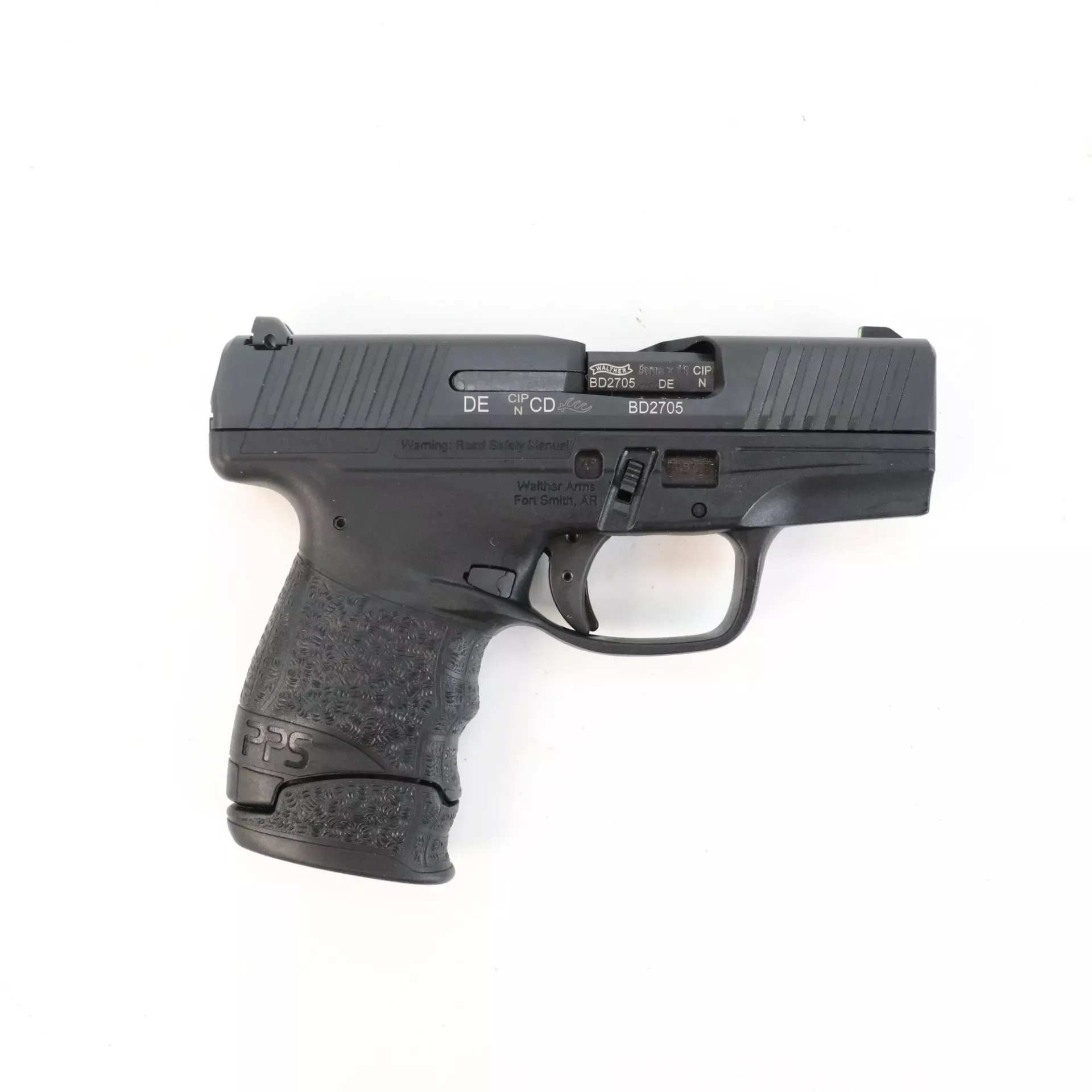 USED - Walther PPS 9mm Semi Auto Pistol GTO379968