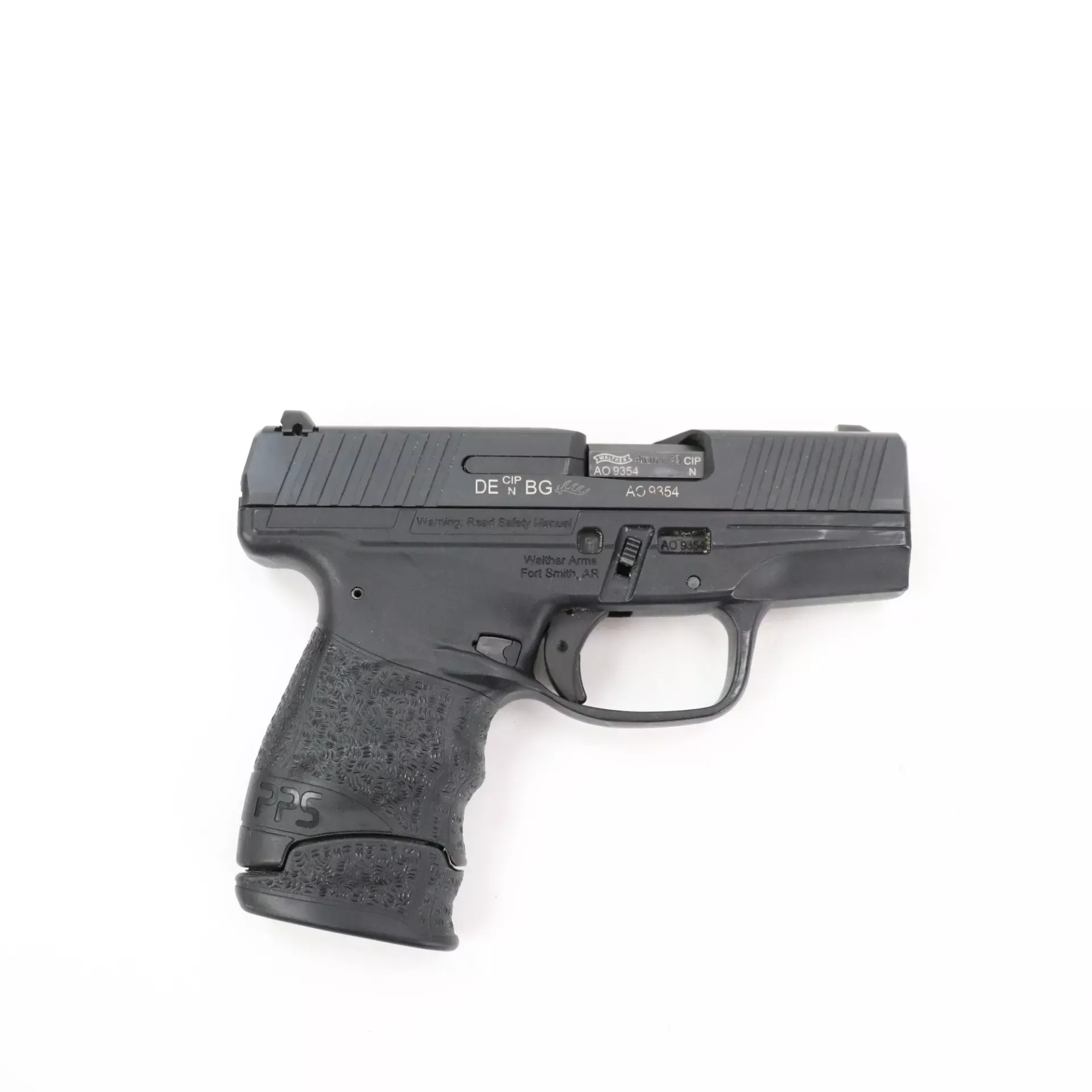 USED – Walther PPS 9mm Semi Auto Pistol GTO381727