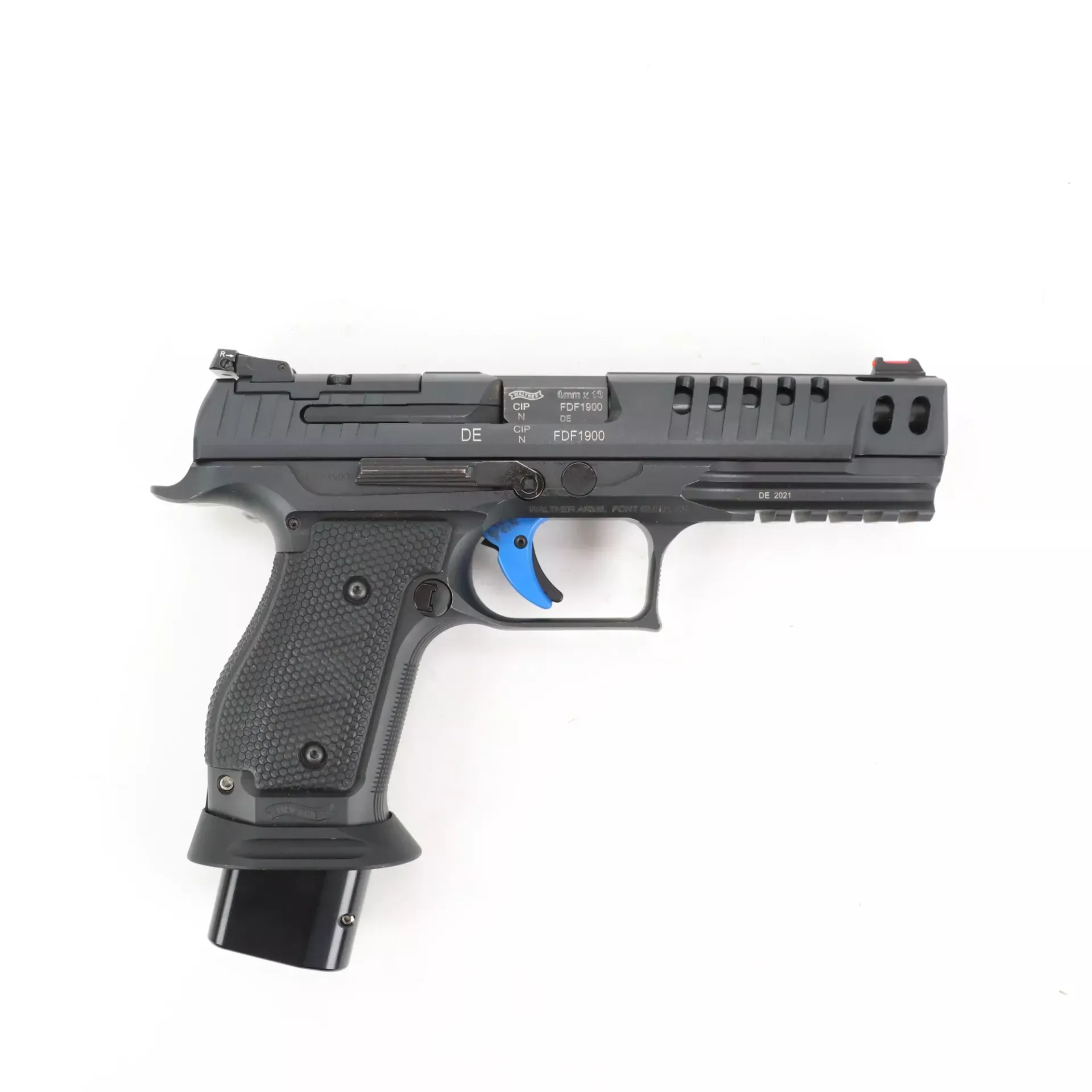 USED – Walther Q5 Match SF 9mm Semi Auto Pistol GTO381372