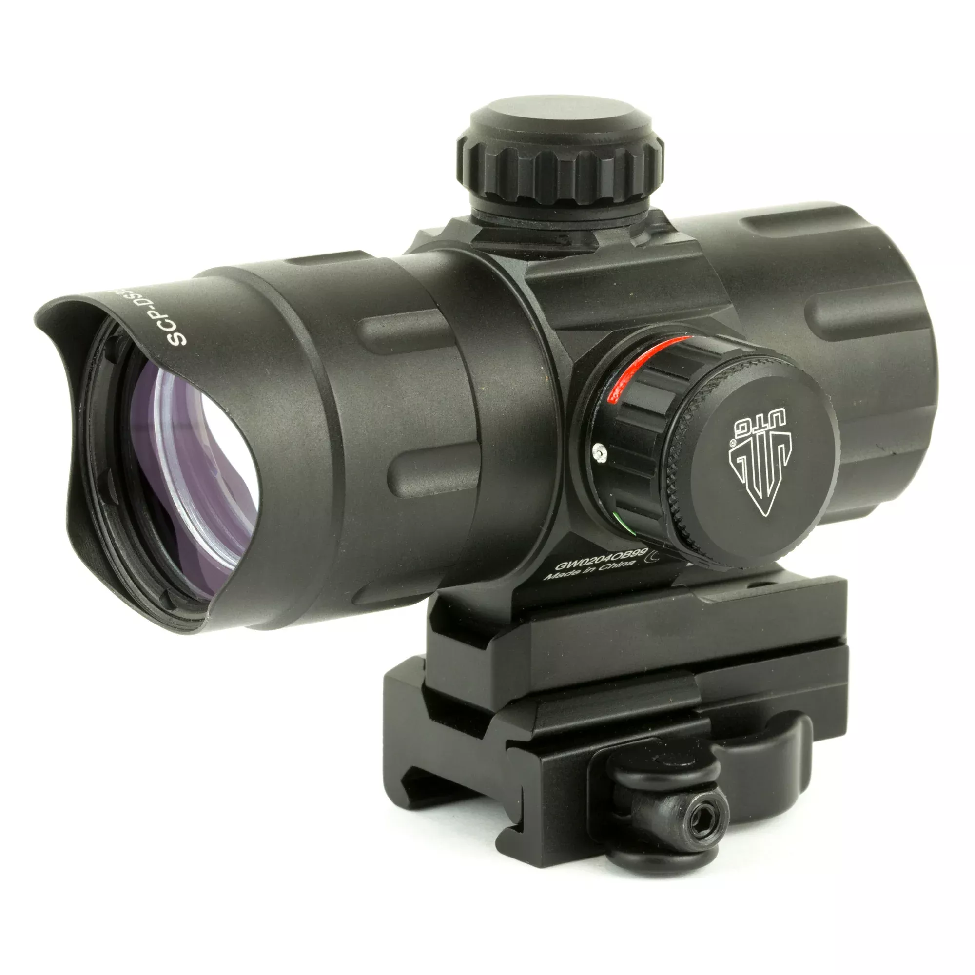 Utg 4.2″ Ita T-dot W/qd Mount Rd/grn