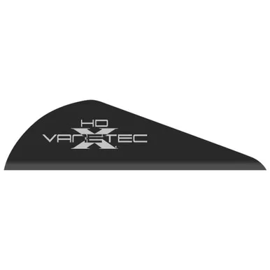 Vanetec HD20-13 HD Vanes, 2 Inches, Black, 100 Pack