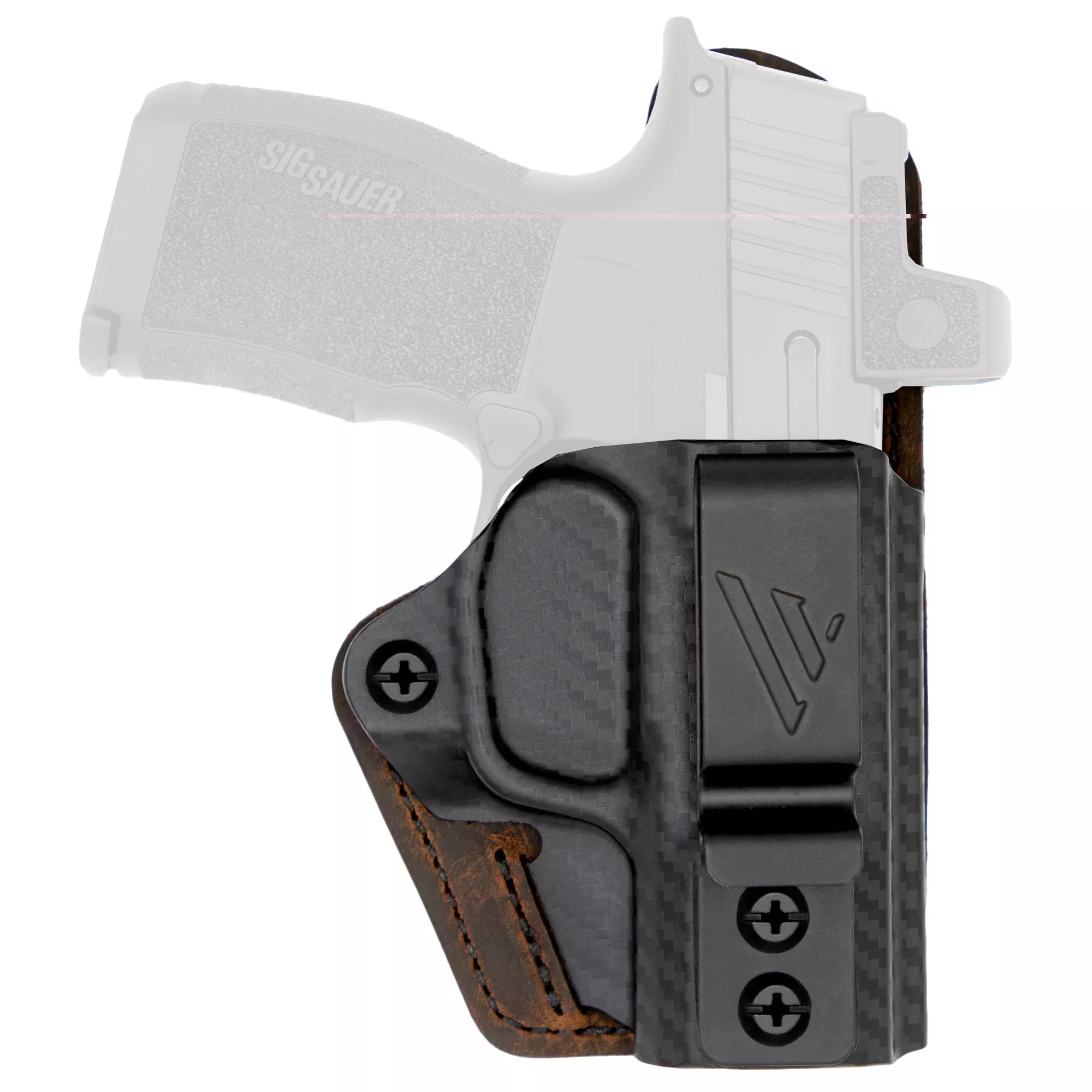 Versacarry Compound Custom Iwb – Holster Poly Sw Shield Ez Brn
