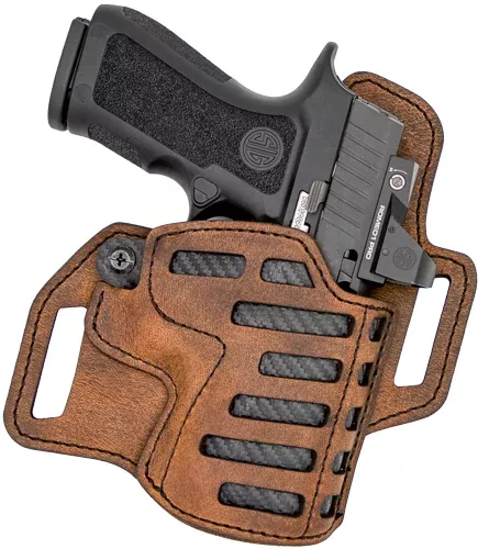 Versacarry Compound Holster – Owb Polymer Hybrid Sz 1 Brown