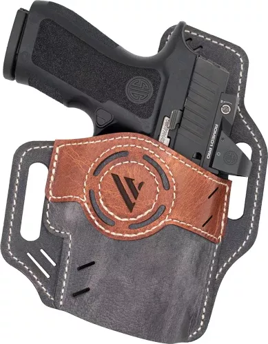 Versacarry Luna Vintage Owb - Holster Grey/tan Size 1