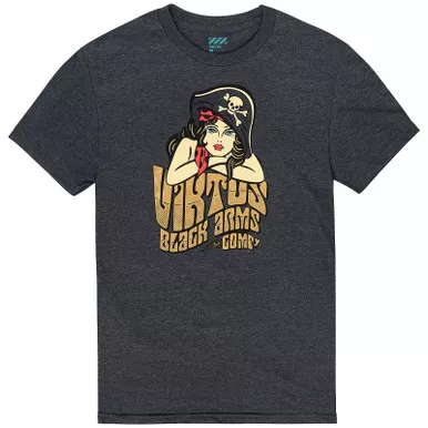 VIKTOS Men's Bonny Charcoal Heather Tee (18500)