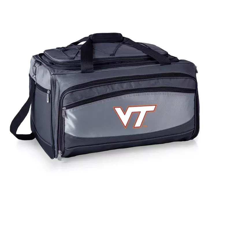 Virginia Tech Hokies – Buccaneer Portable Charcoal Grill & Cooler Tote