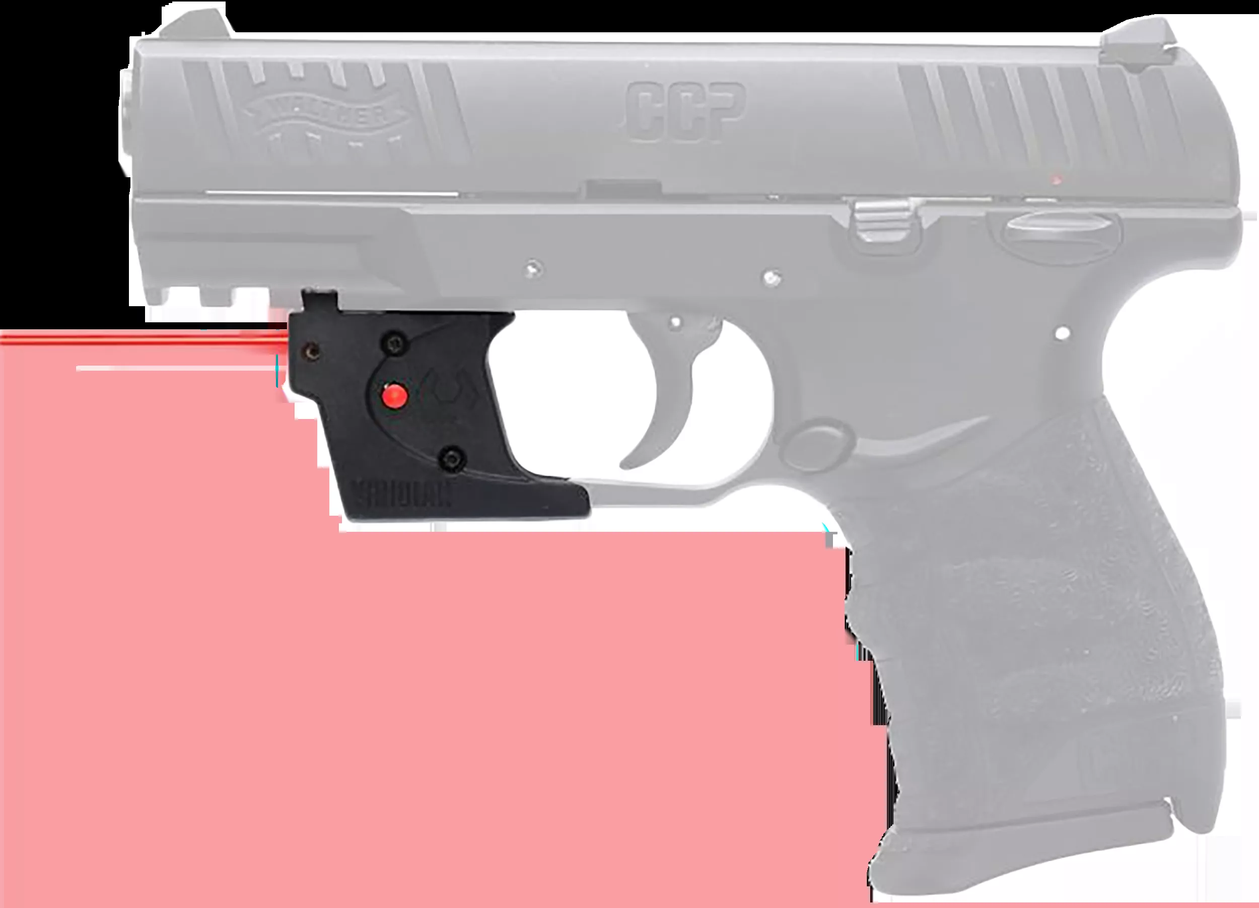 Viridian Red Laser Sight for Walther CCP E-Series Black 912-0010