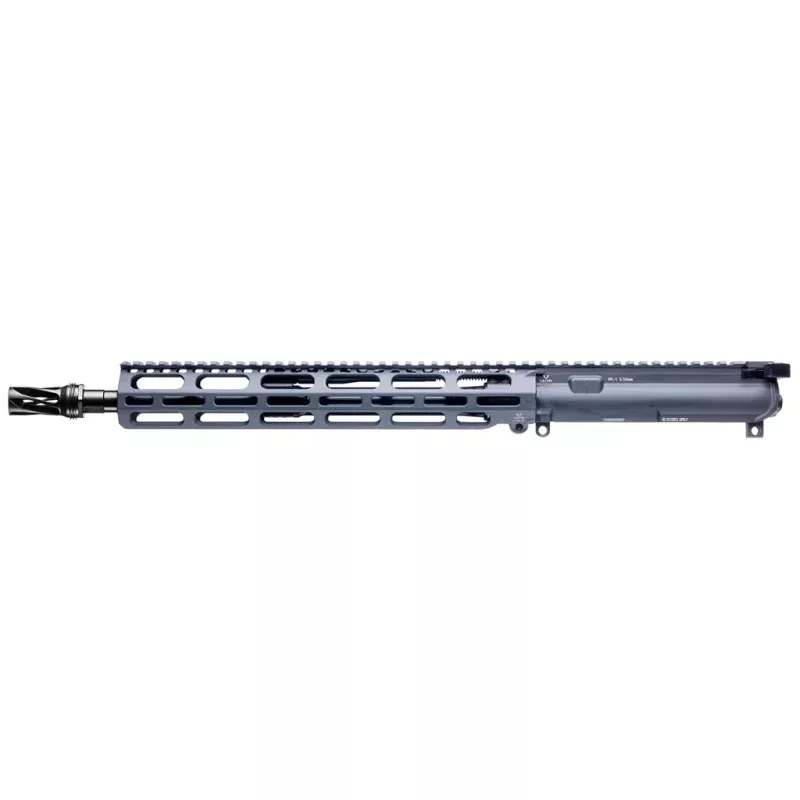 VKTR VK Complete Upper with Hux WRX Flash Hider 5.56 Sniper Gray 13.7 in. PW 12.5 in Handguard