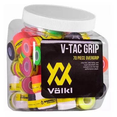 VOLKL TENNIS V-Tac Multiple 70 Jar Overgrip (V37070)
