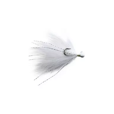 Voodoo Custom Tackle Marabou Jig White 1/64oz