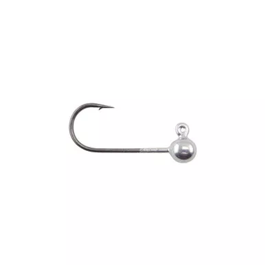 Voodoo Custom Tackle Round Jighead 5Pk Nickel Plated 1/64oz