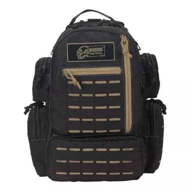 VOODOO TACTICAL Mini Tobago/Custom Series Black/Coyote Backpack (15-0058061000)