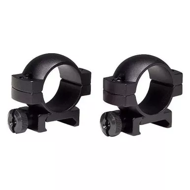 Vortex 1-inch Rifle Scope Rings Low Picatinny/Weaver Mount Set of 2 Black