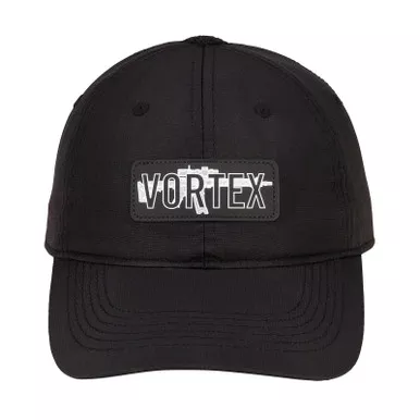 VORTEX Men's Precision Profile Black OSFM Cap (125-06-BLK)