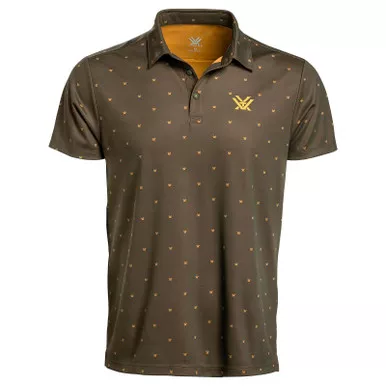 VORTEX Mens Axis Ridge Pattern Polo (126-01)