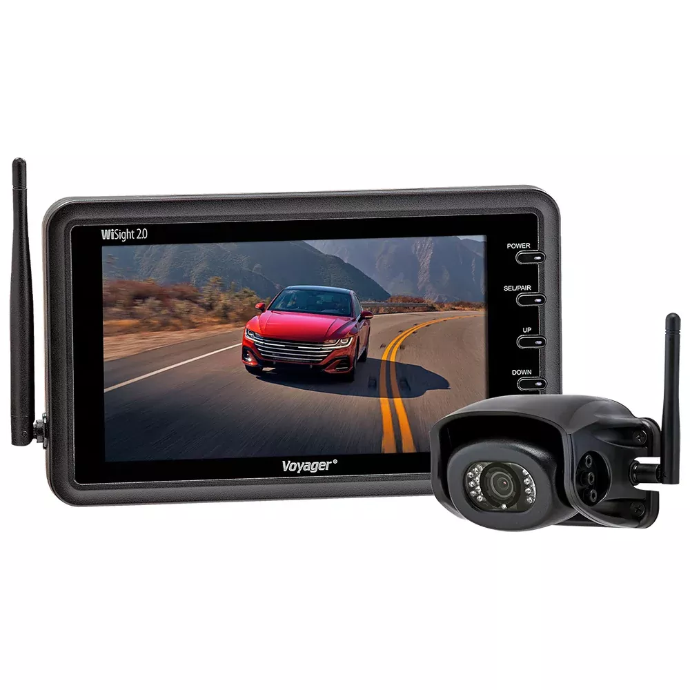 Voyager WiSight 2.0 – 7″ Monitor w/Camera f/Prewire Systems – Wireless