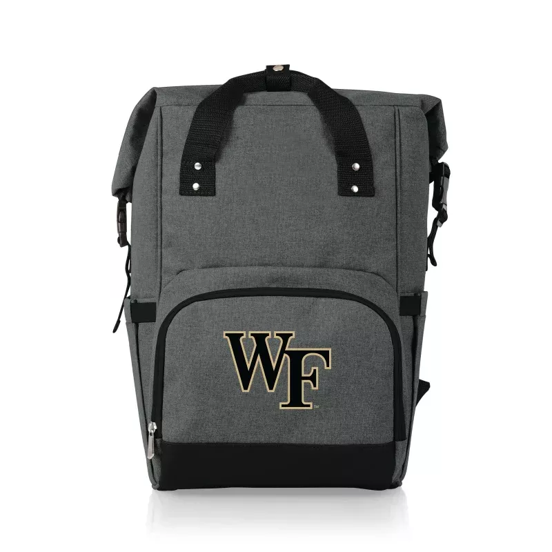 Wake Forest Demon Deacons – On The Go Roll-Top Backpack Cooler